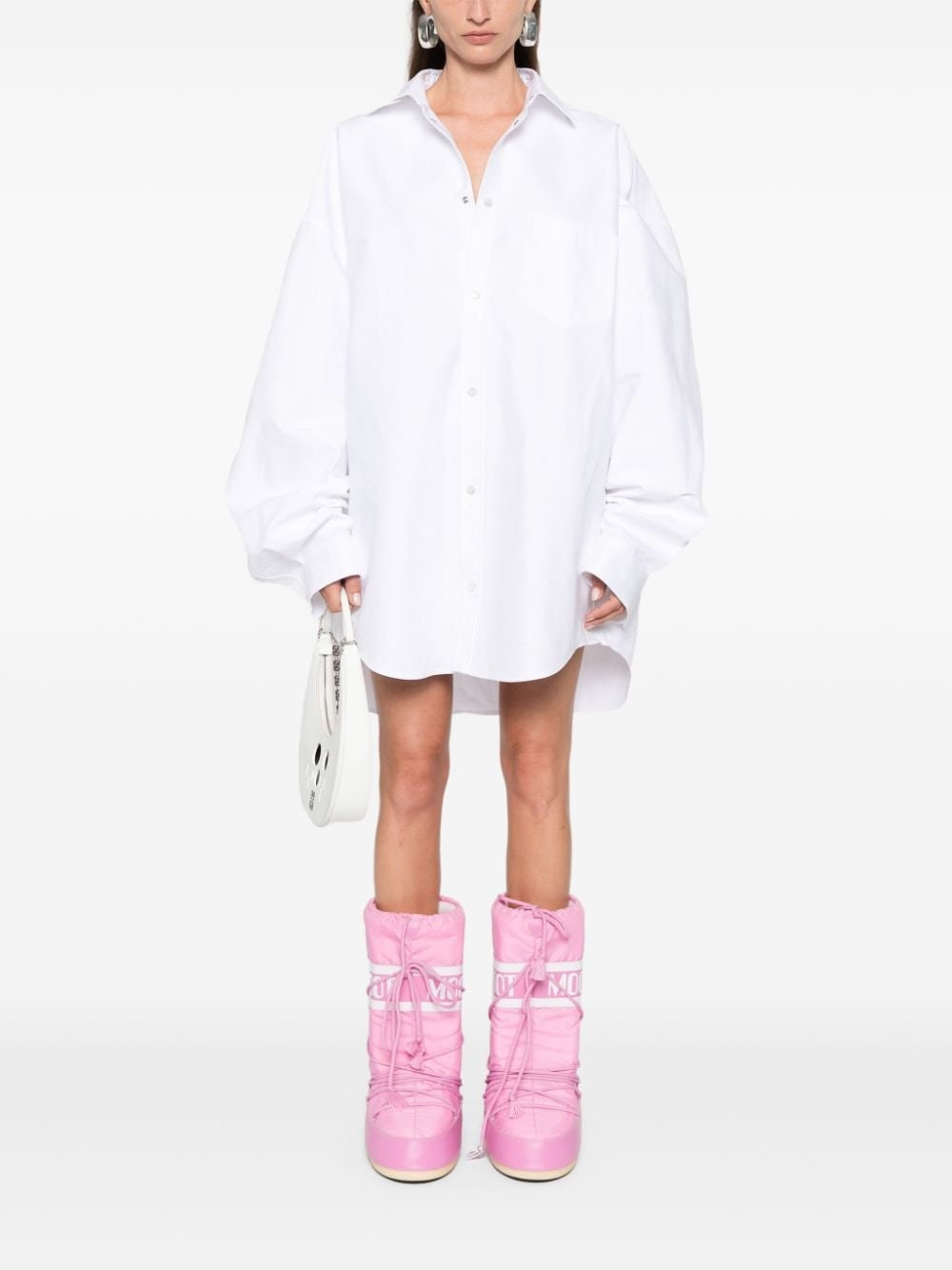 Oversized cotton shirt - 6