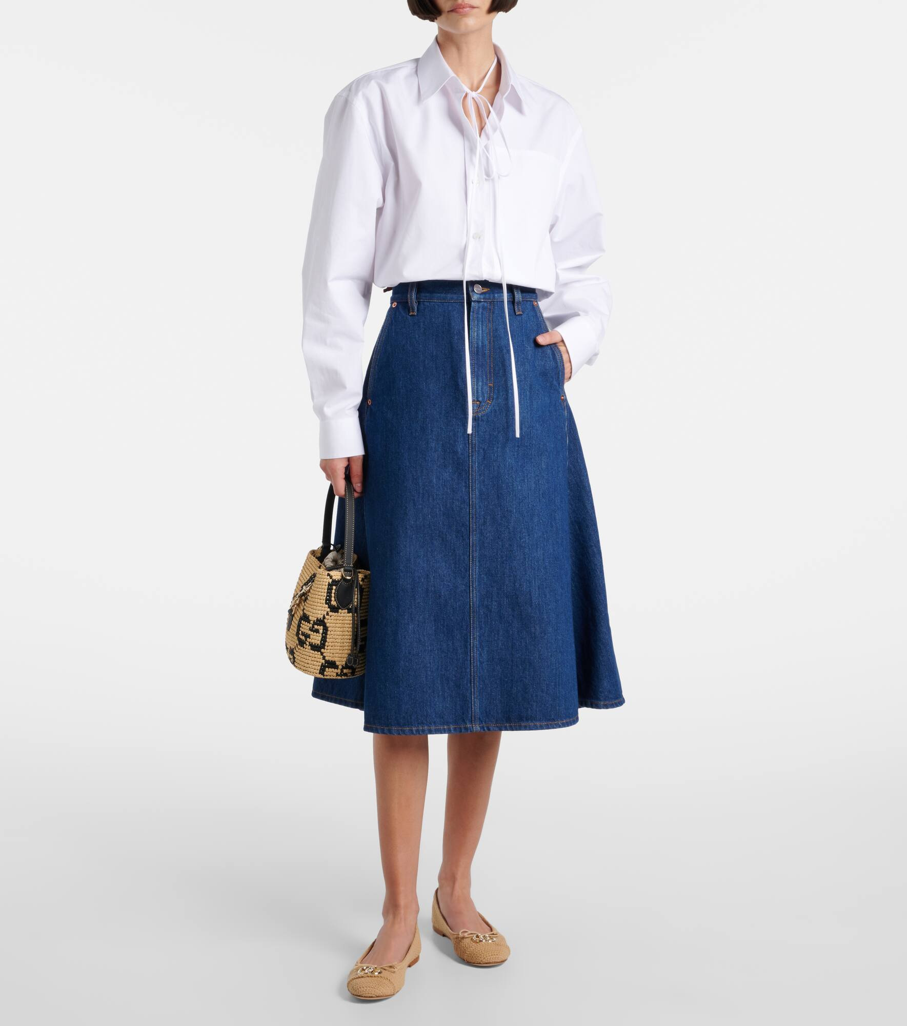 Marmont GG crochet ballet flats - 3
