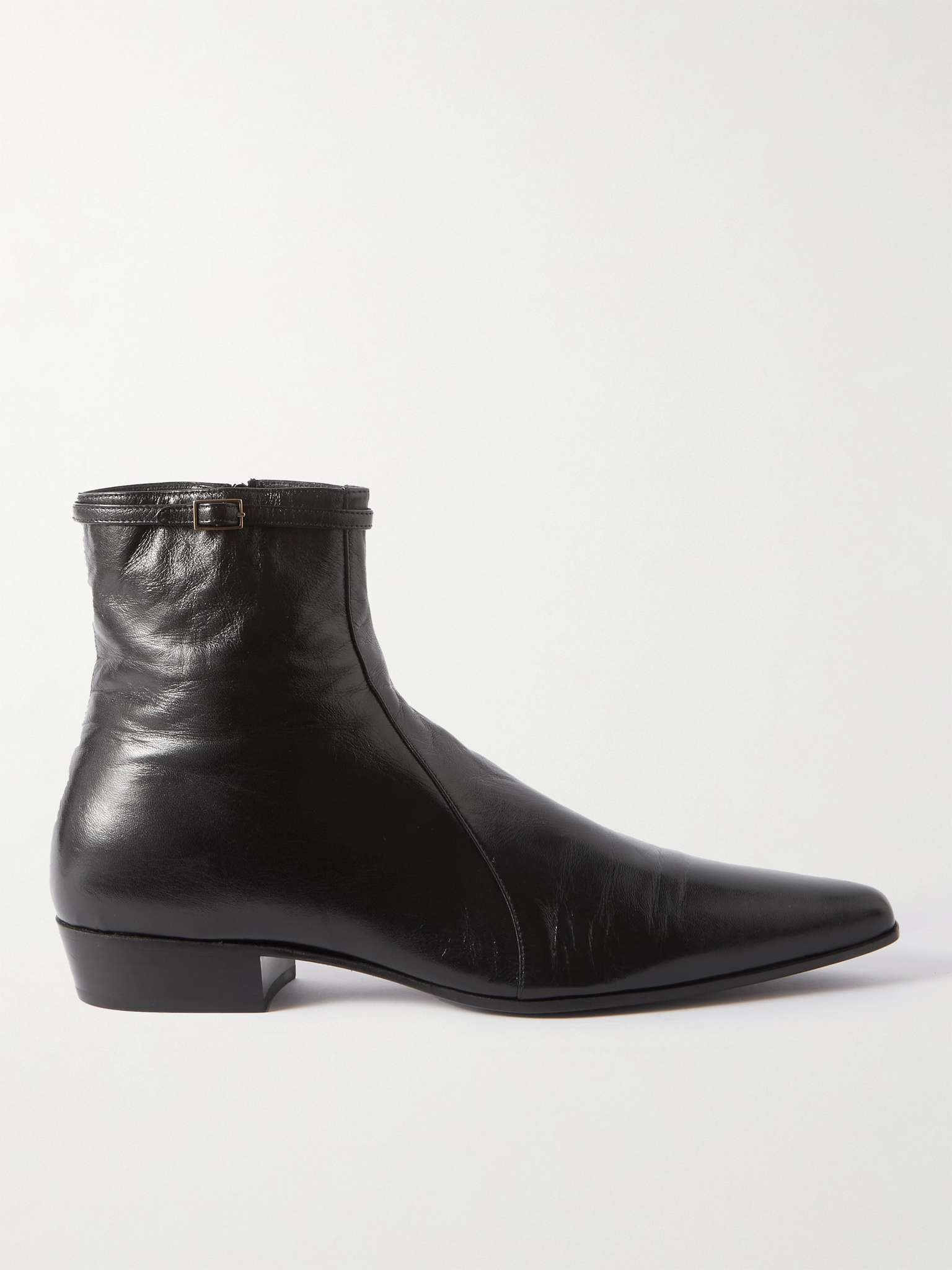 Arsun Leather Ankle Boots - 1