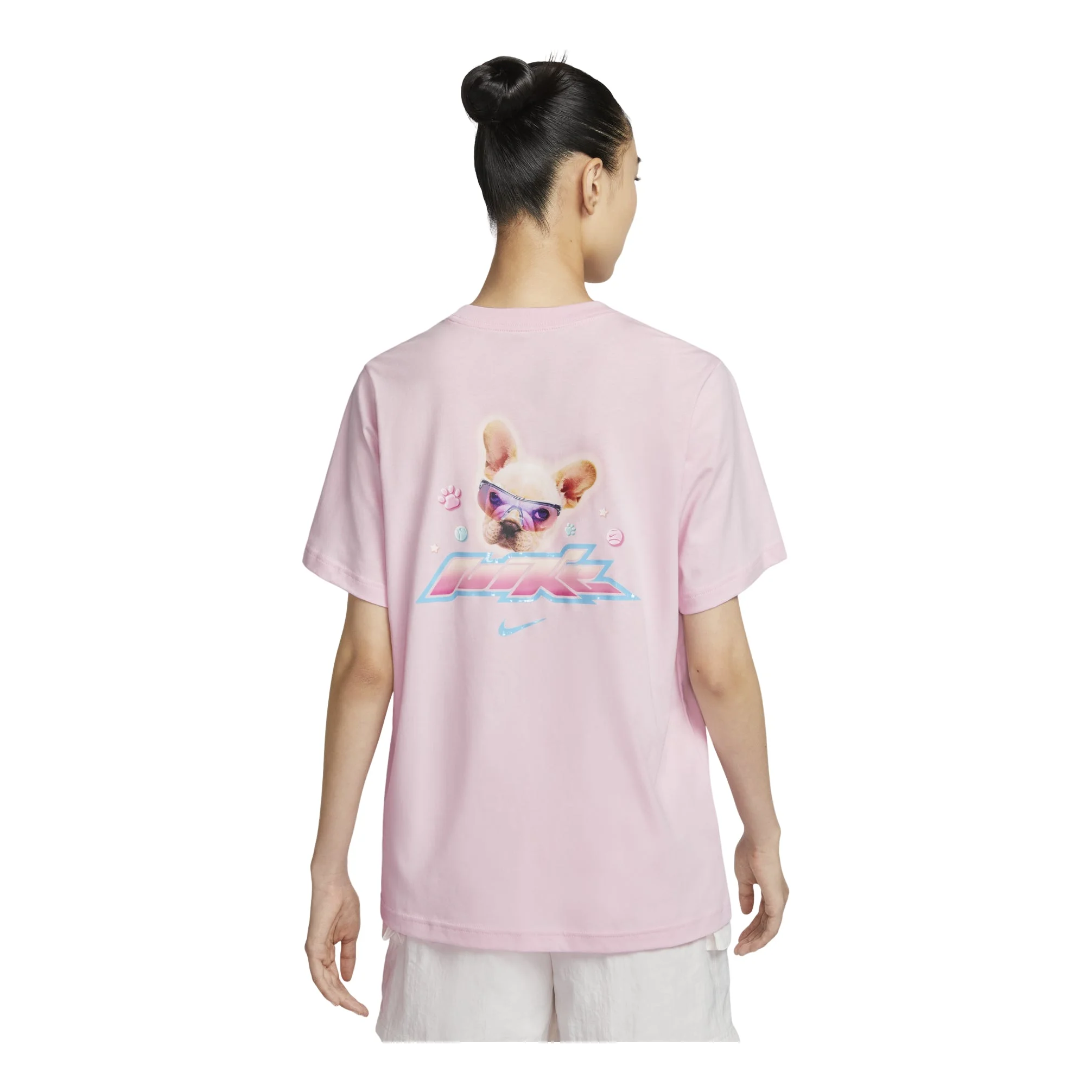(WMNS) Nike Sportswear Essential T-shirt Asia Sizing 'Pink' HM4625-663 - 1