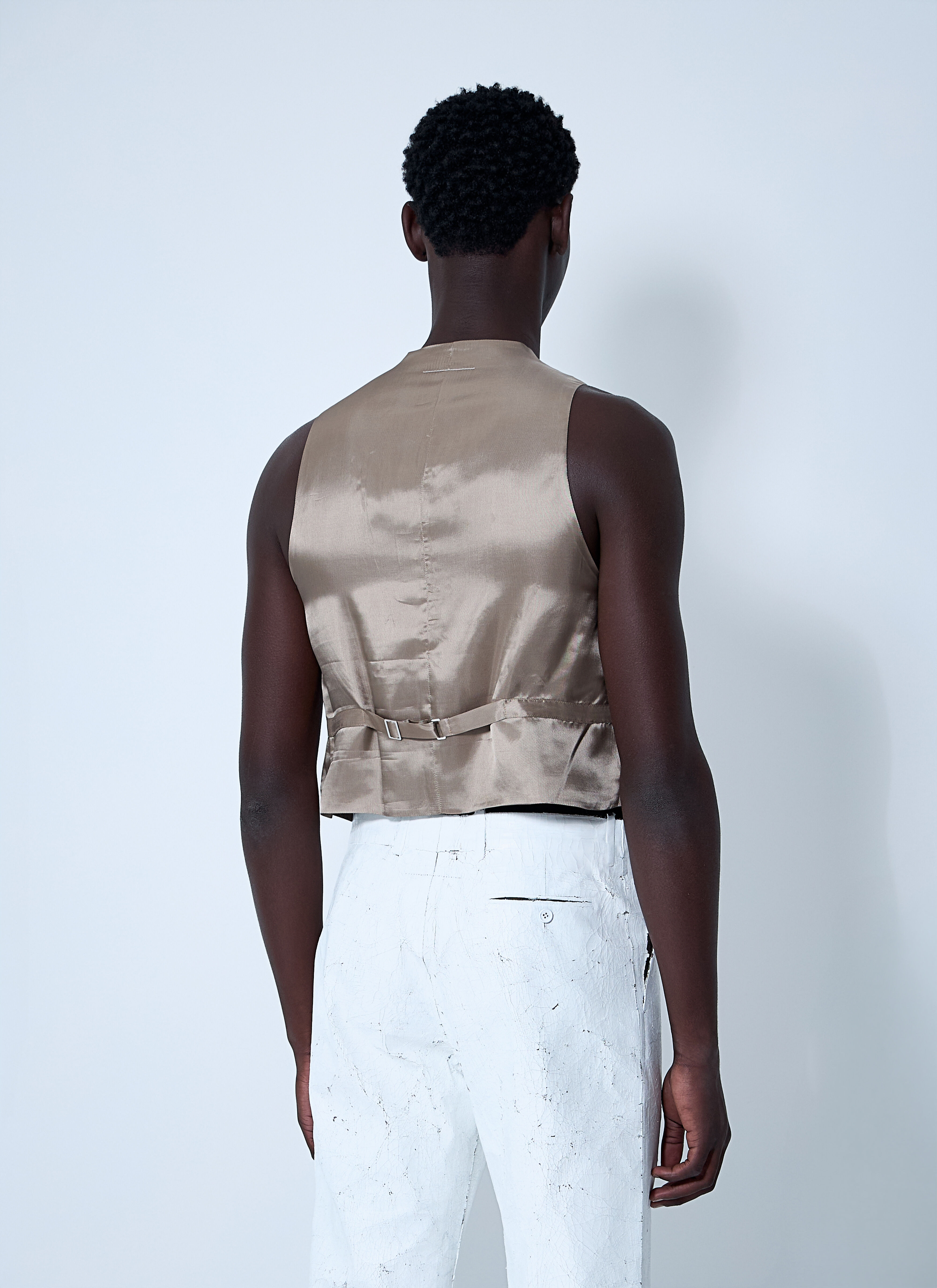 Half Painted Vest - 4