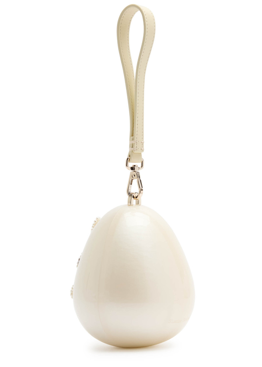 Simone Rocha Micro Egg Faux-pearl Acrylic Cross-body bag - 2