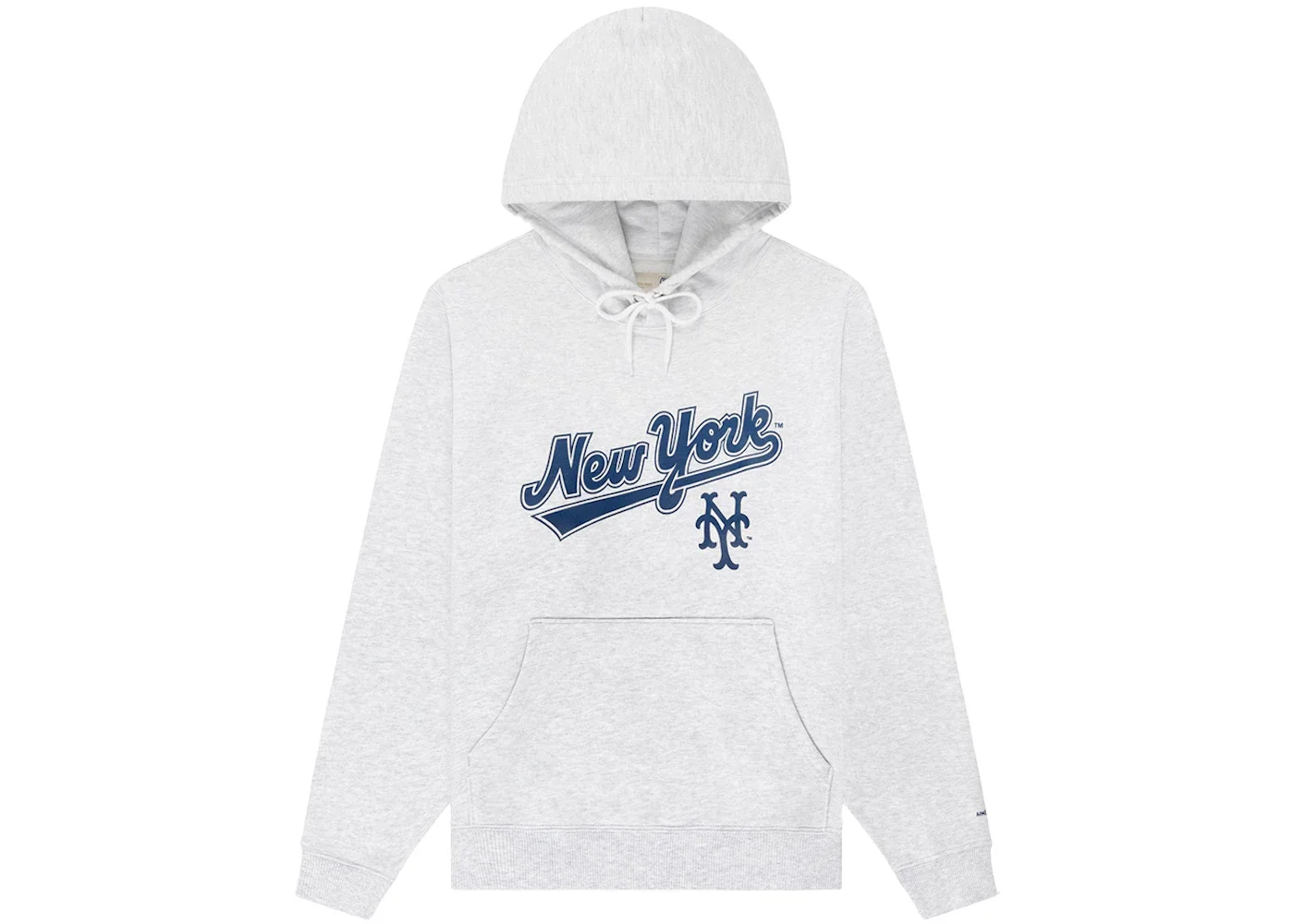 Aime Leon Dore x New York Mets Logo Hoodie Grey - 1