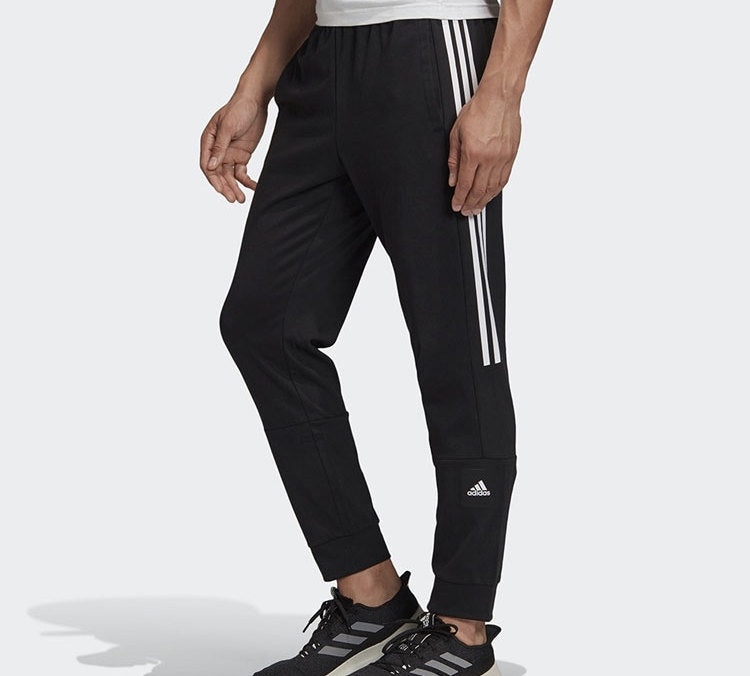 adidas M MH BOS TP SJ Training Series Sports Pants Black FM6813 - 3