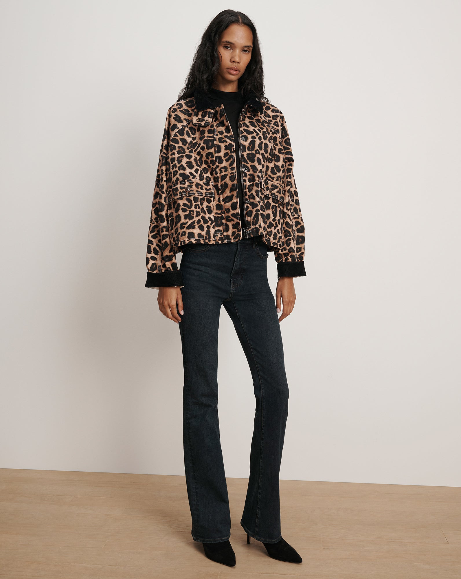 ARLO LEOPARD CHORE JACKET - 3