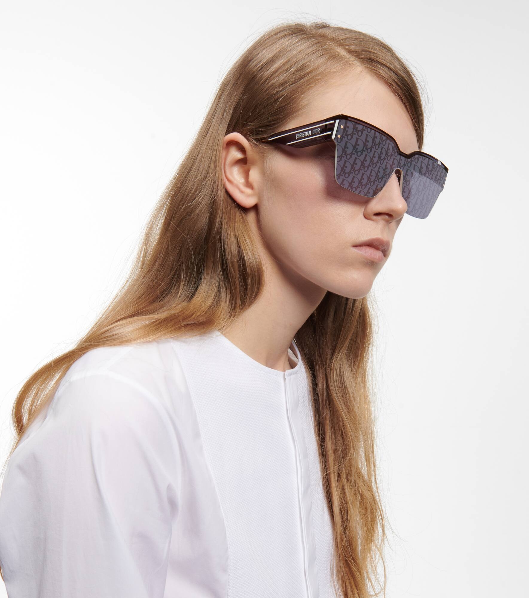 DiorClub M4U square shield sunglasses - 6