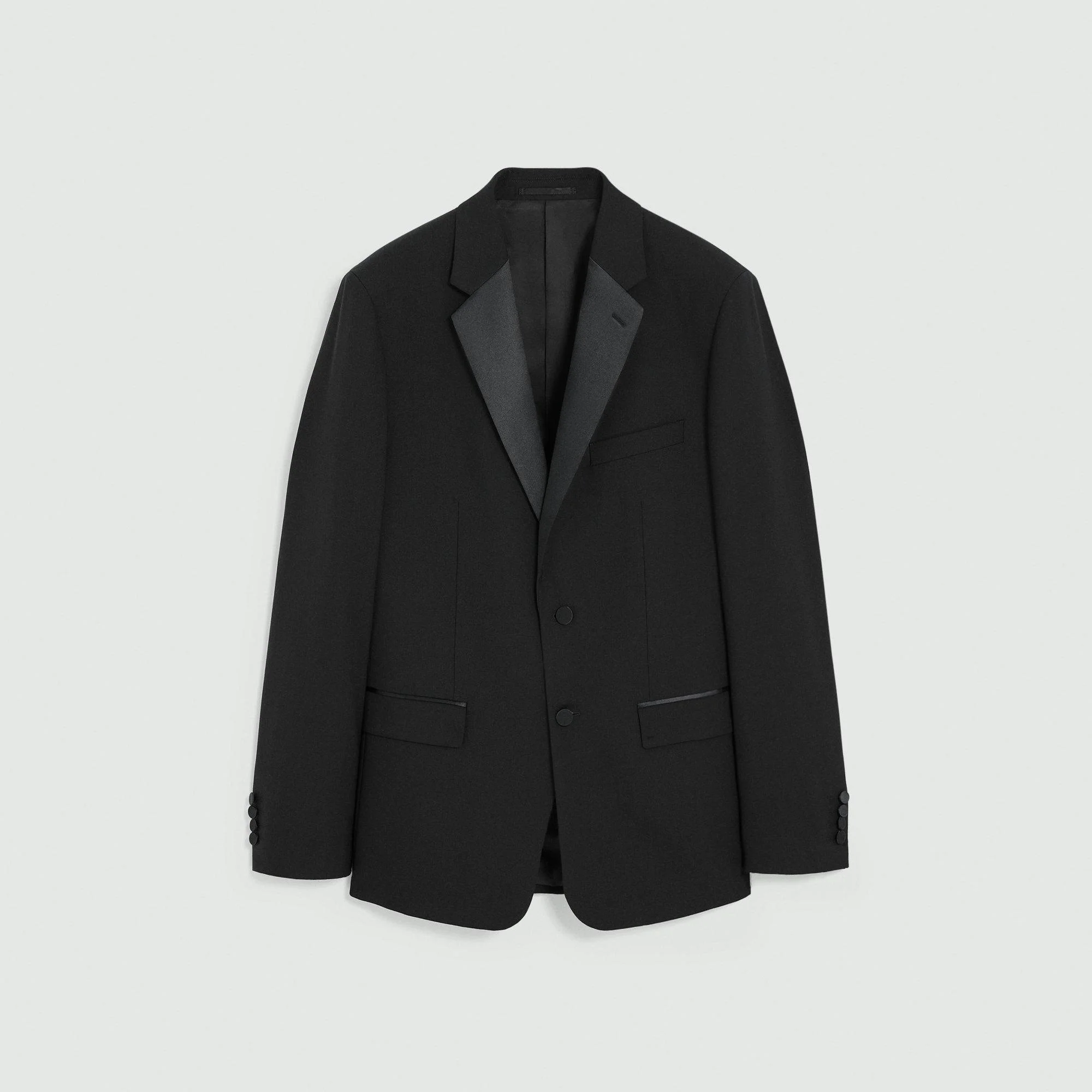 Chambers Tuxedo Blazer in Stretch Wool - 1