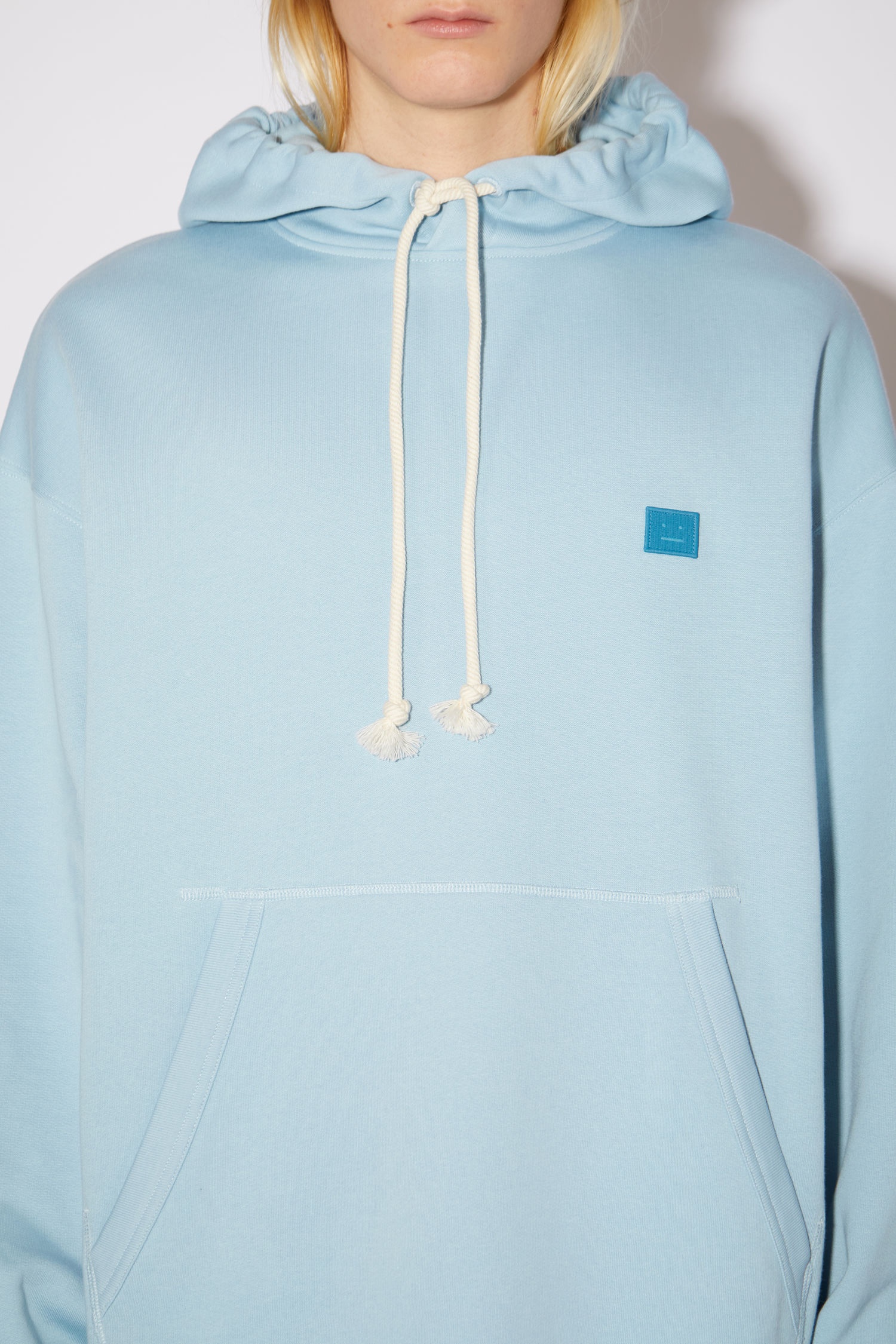 Hooded sweatshirt - Powder blue - 5