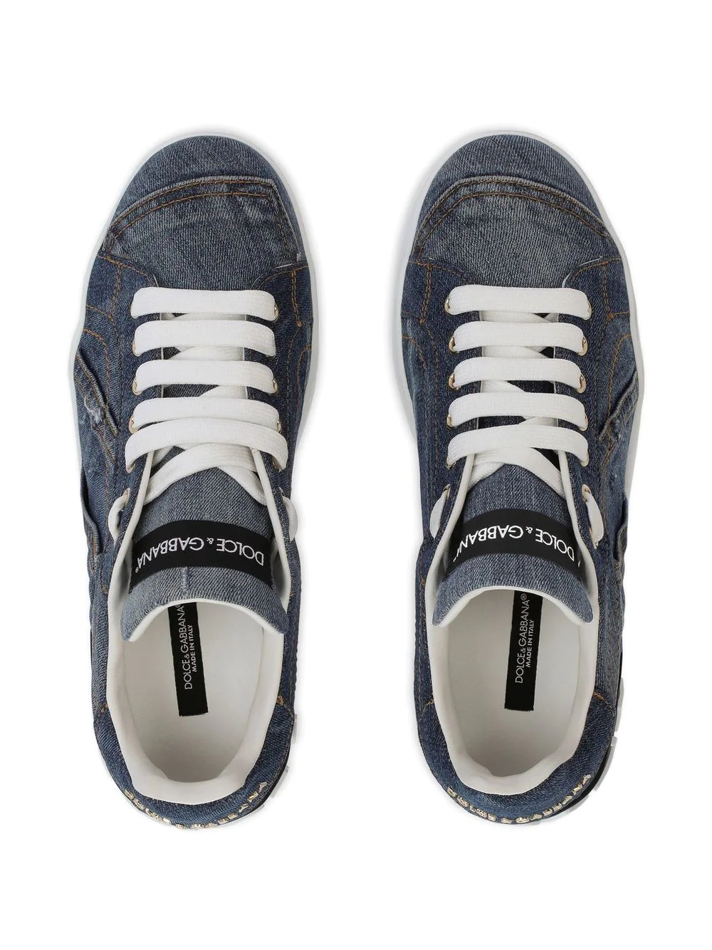 Portofino denim sneakers - 4