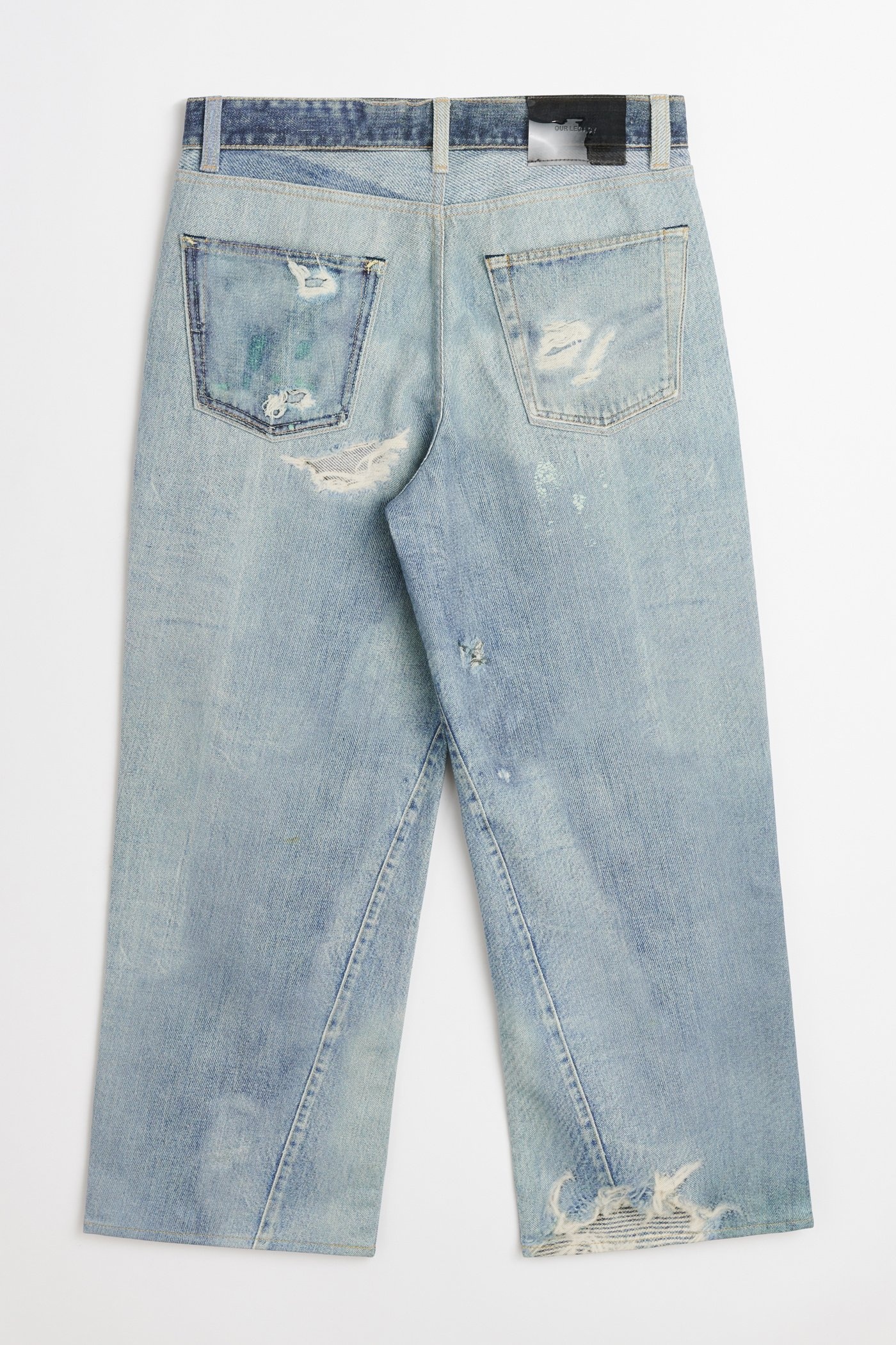 Full Cut Digital Denim Print - 8