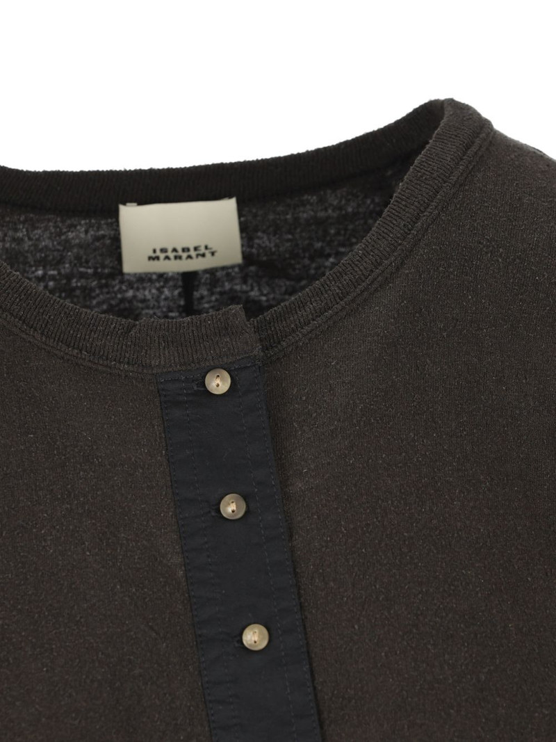 button-fastening silk top 4