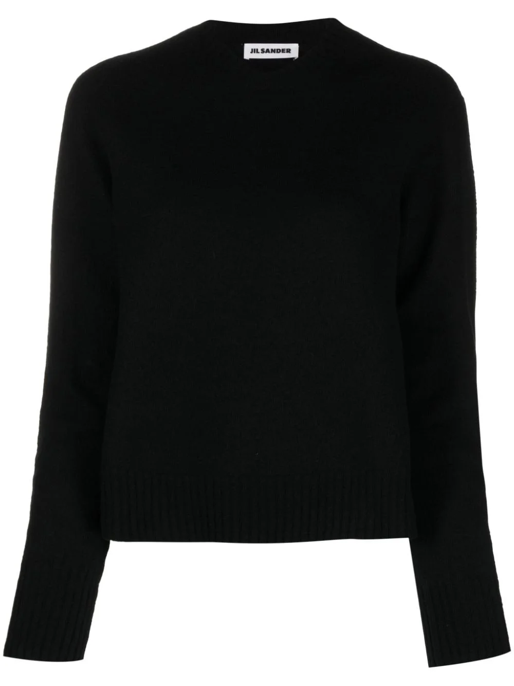 crew-neck wool jumper - 1