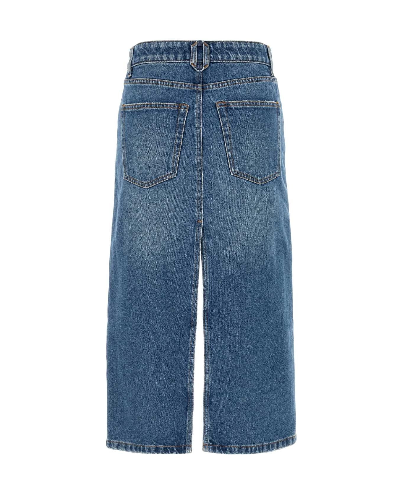 Denim Skirt - 2