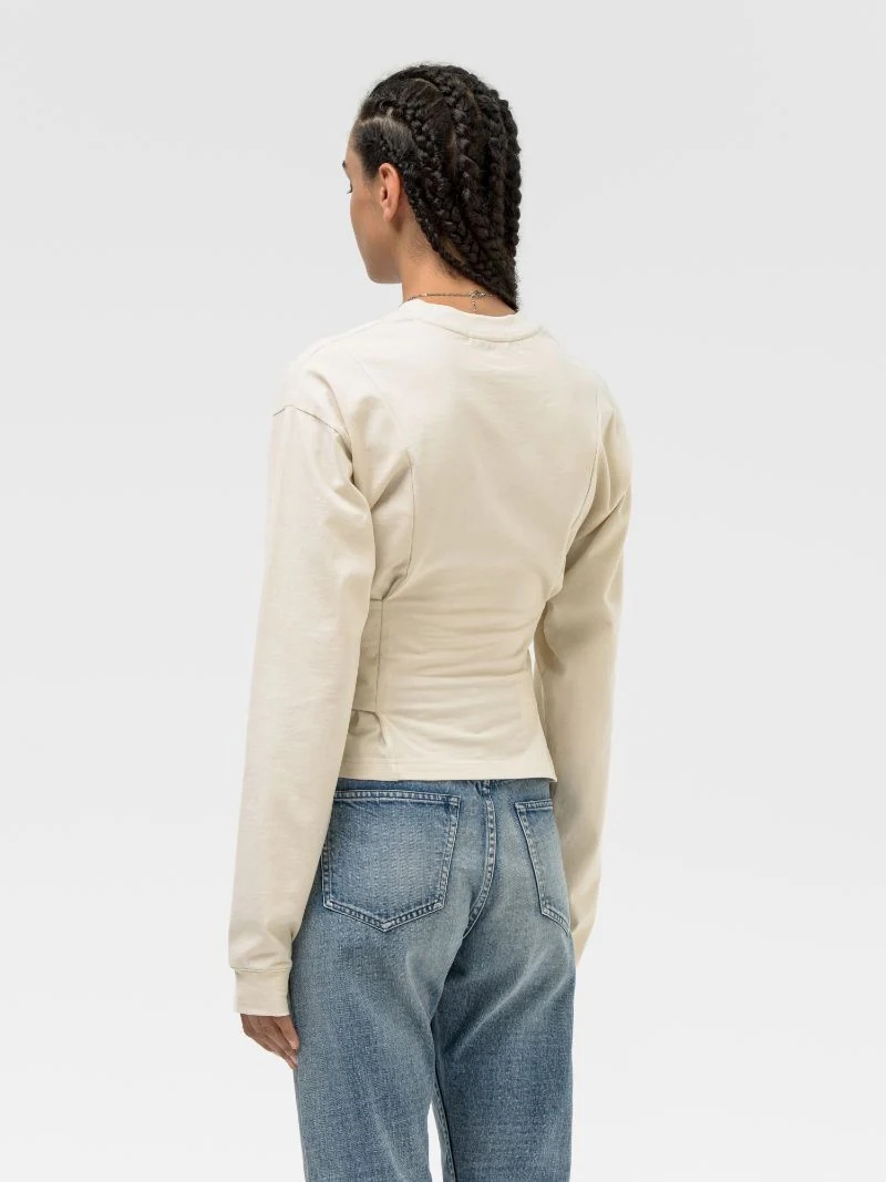 LADIES WAIST TIE T-SHIRT - 5