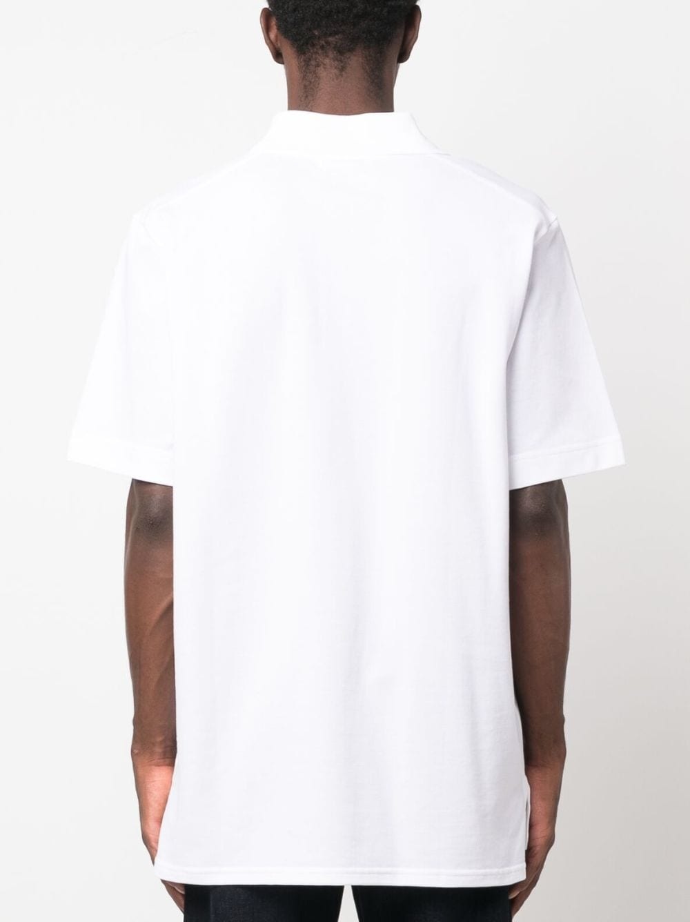 short-sleeve cotton polo shirt - 4