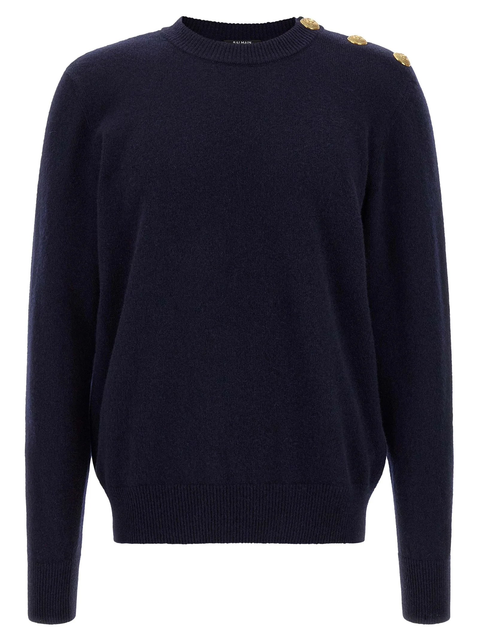 Balmain Men 'Leone Catena' Button Sweater - 1