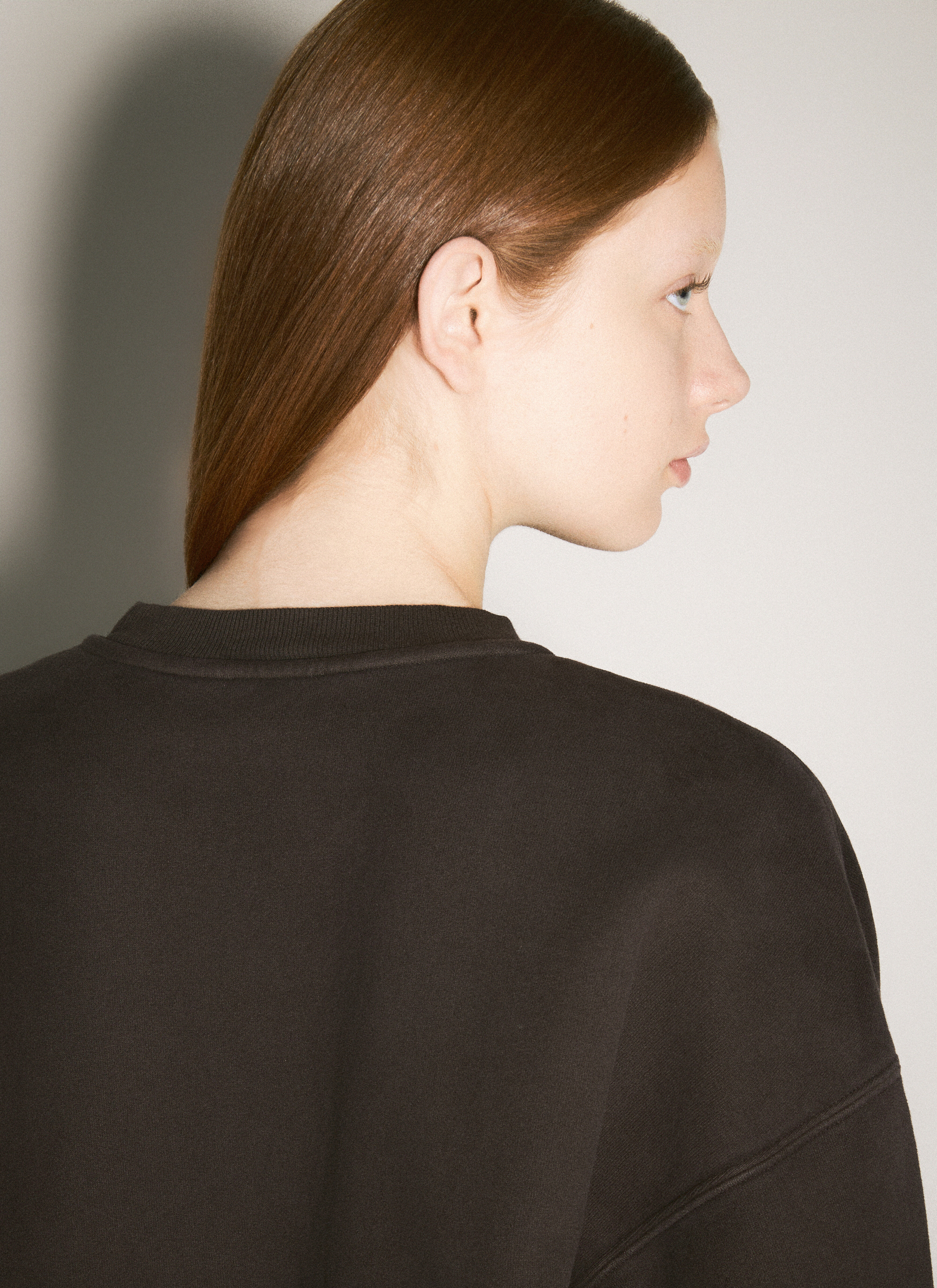 Logo Patch Fleece Sweatshirt - 3