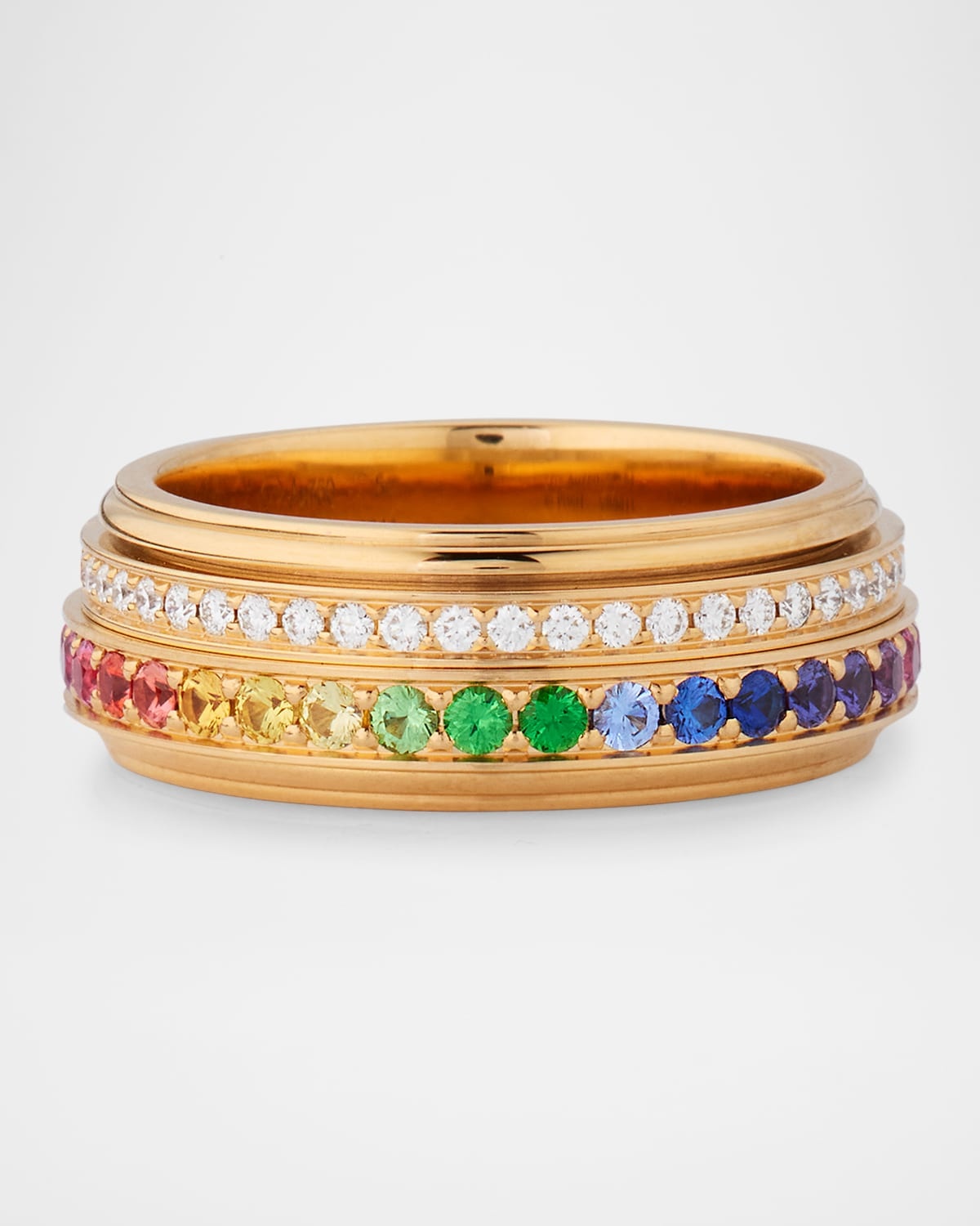 Possession 18K Rose Gold Multi Stone Ring - 5