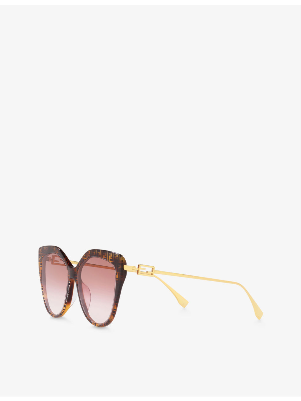 FE40011U logo-print acetate and metal sunglasses - 3