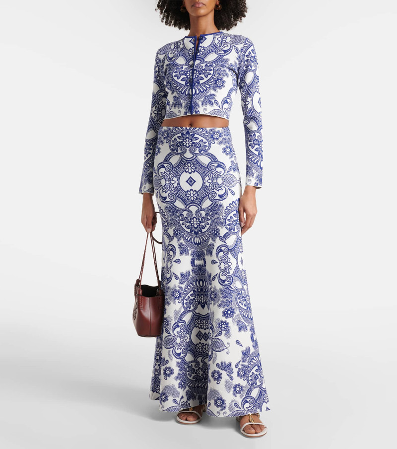 Etro Jacquard maxi skirt outlook