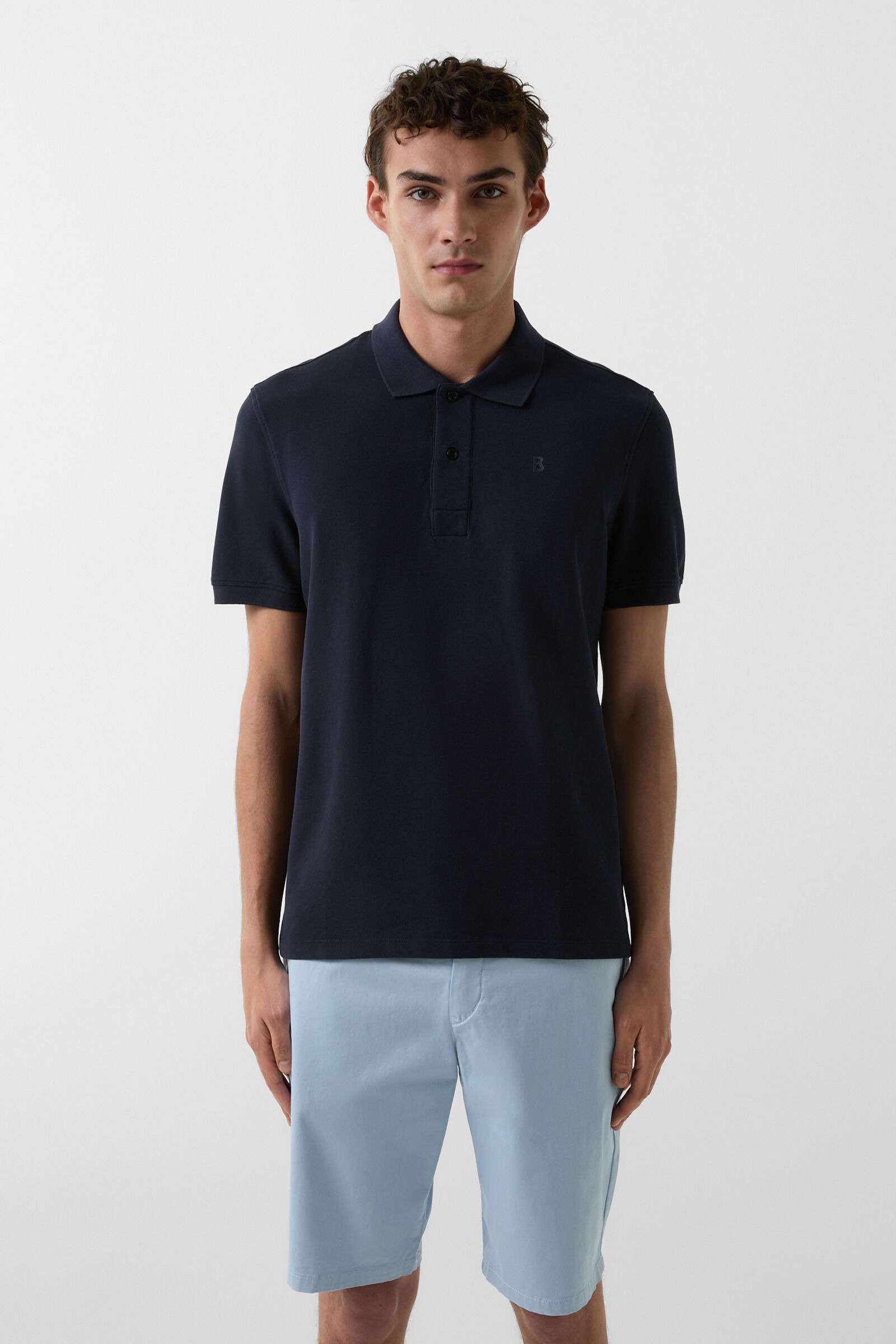 Fion polo shirt in Navy blue - 2