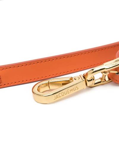 JACQUEMUS lobster-buckle fastening belt outlook