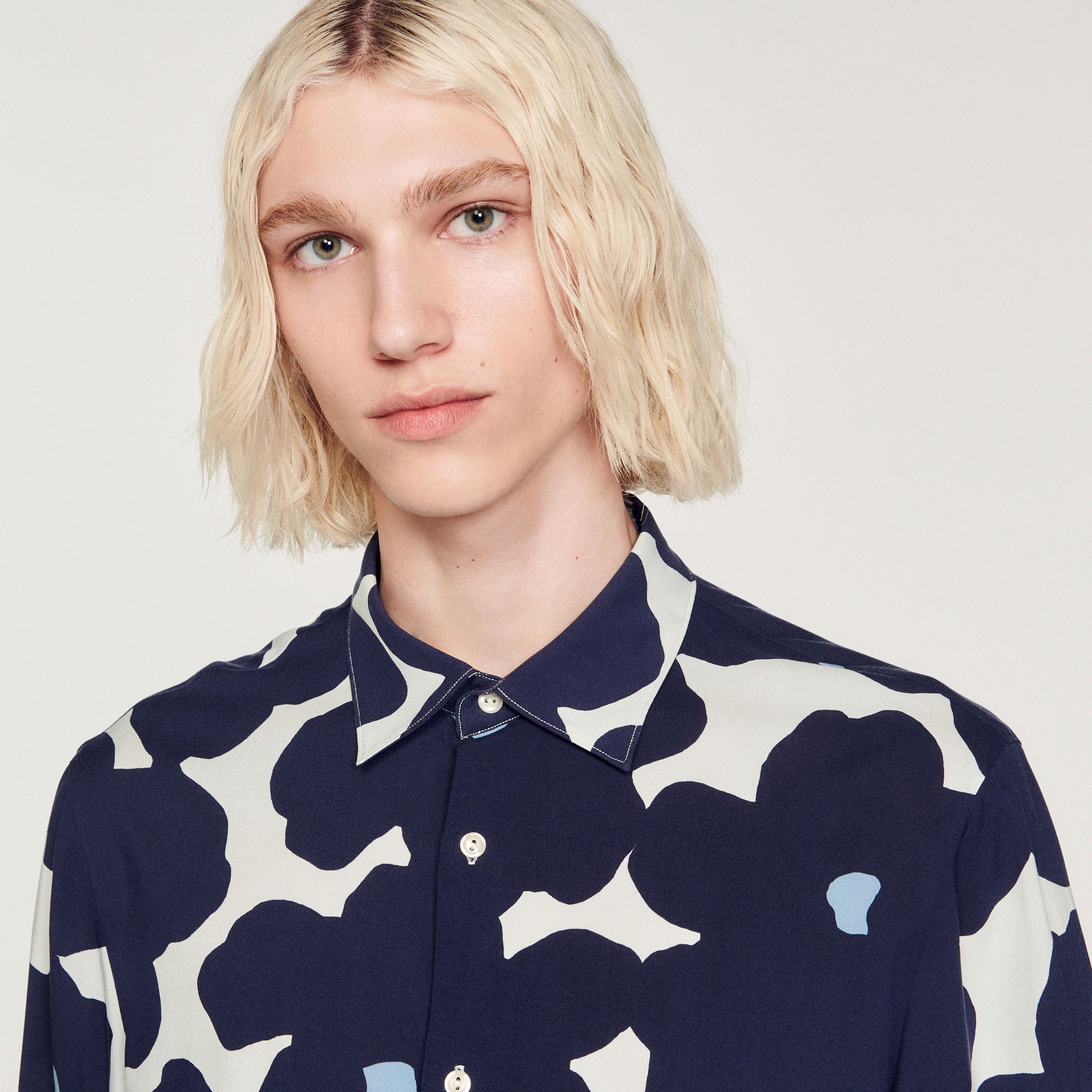 Floral print shirt - 4