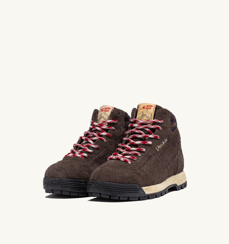 AUTRY MALGA BOOTS IN SUEDE COLOR PEPPER outlook