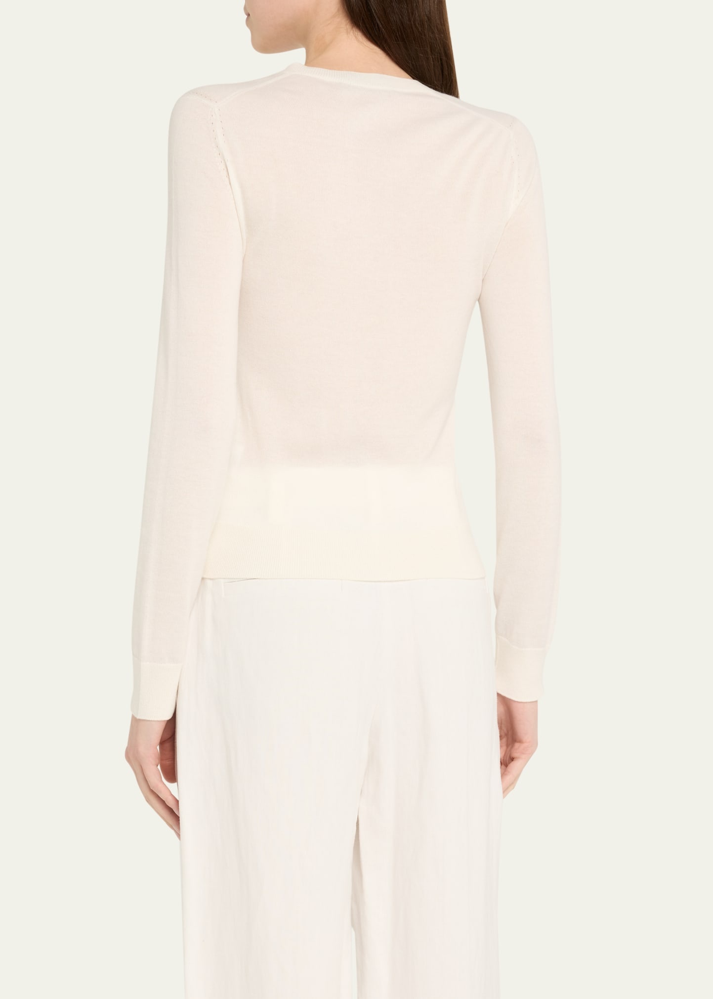 V-Neck Cashmere Sweater - 3