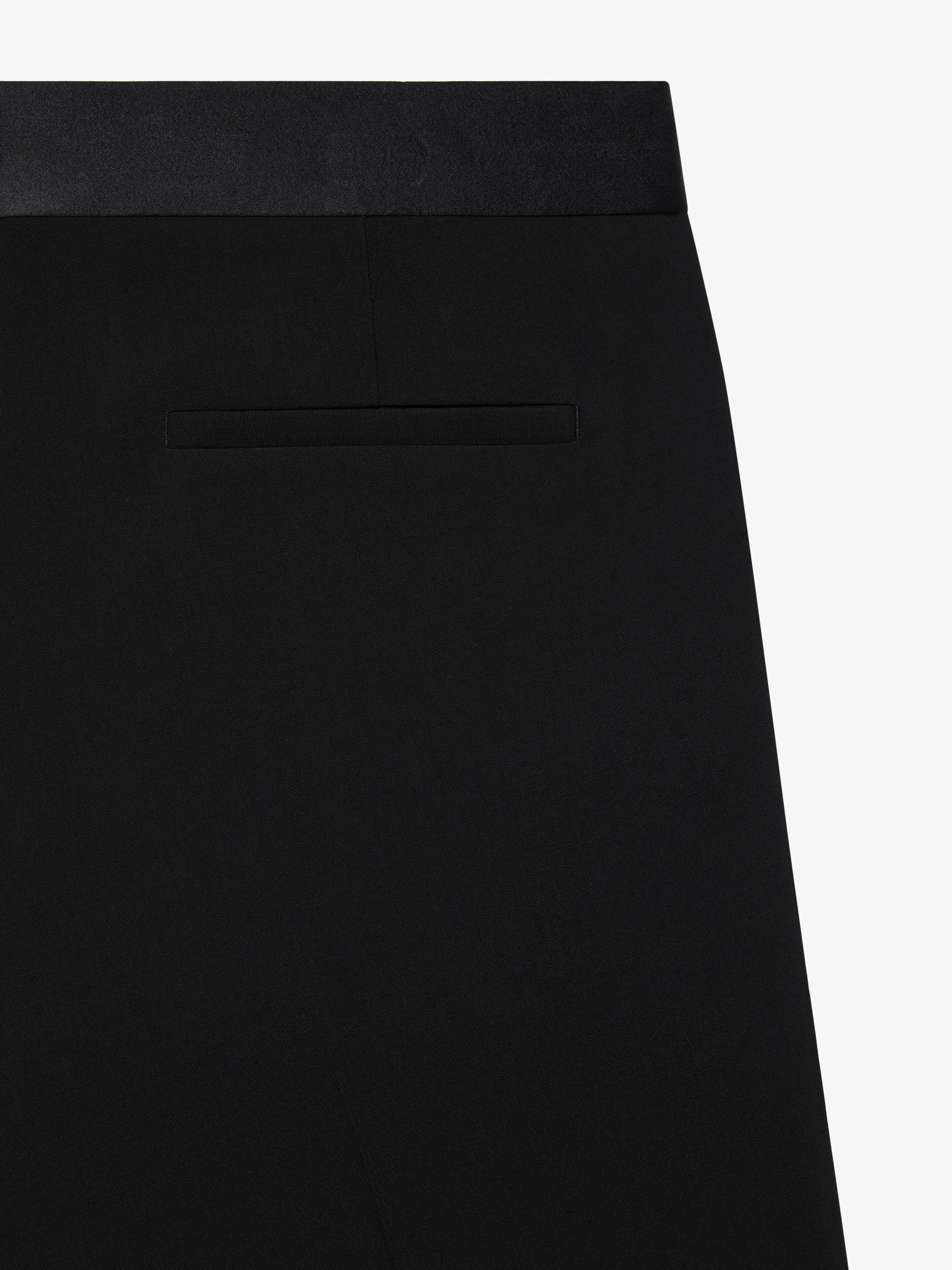 SLIM FIT RIPPED PANTS IN WOOL - 5