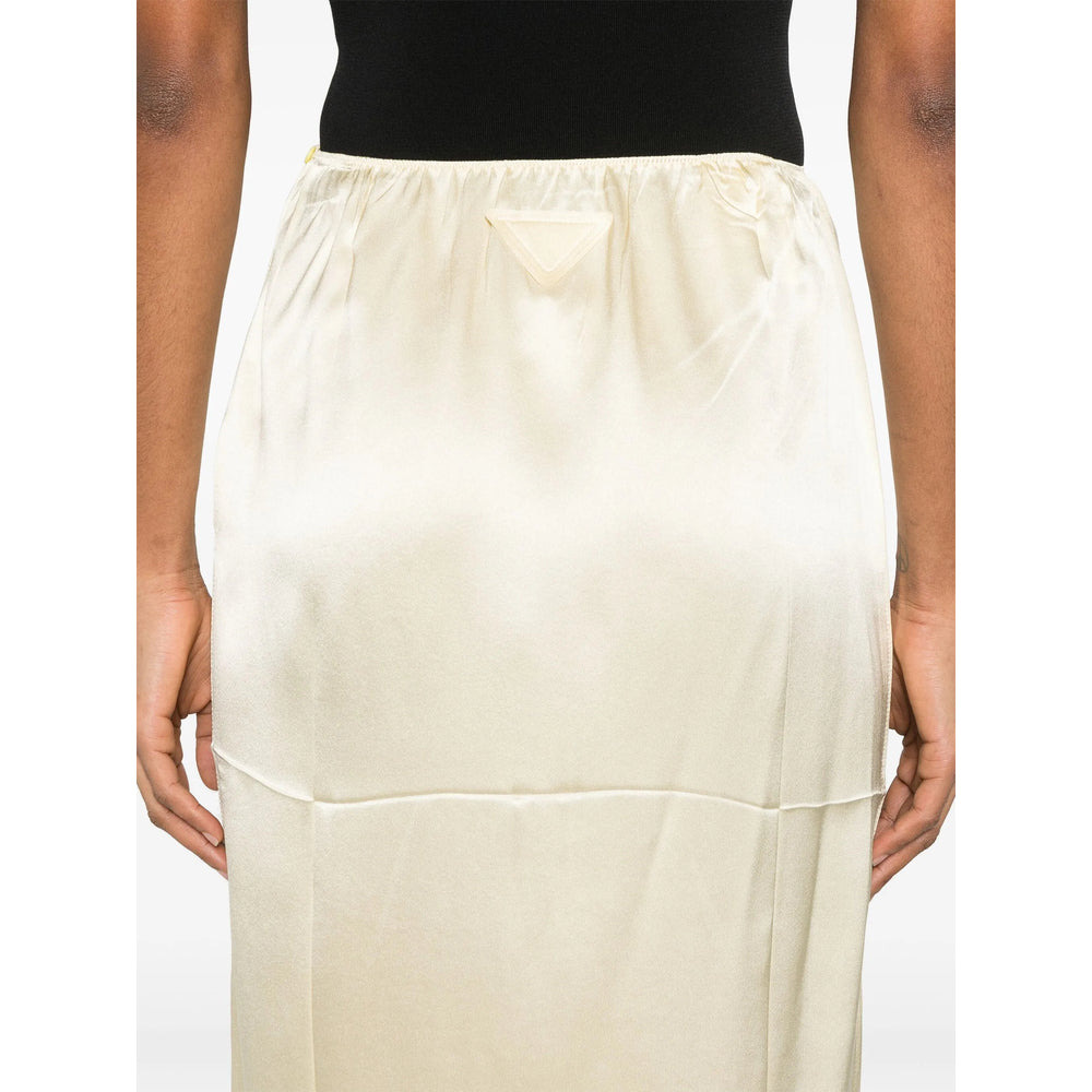 Prada Yellow Skirts - Straight Skirts Women - 2
