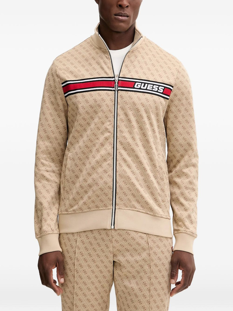 monogram zip tracksuit 1