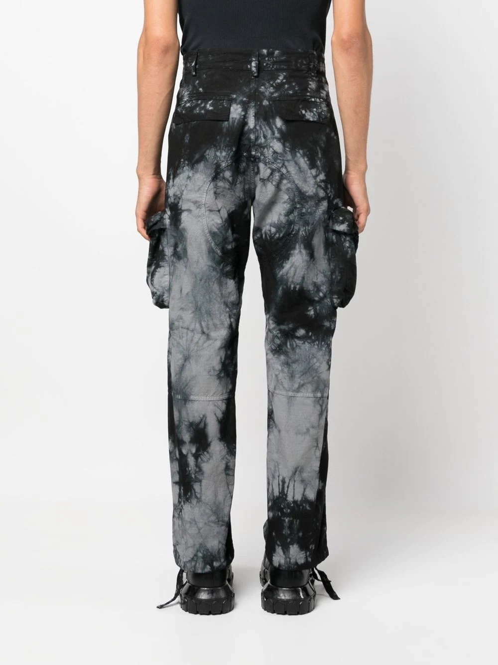 graphic-print cargo trousers - 4