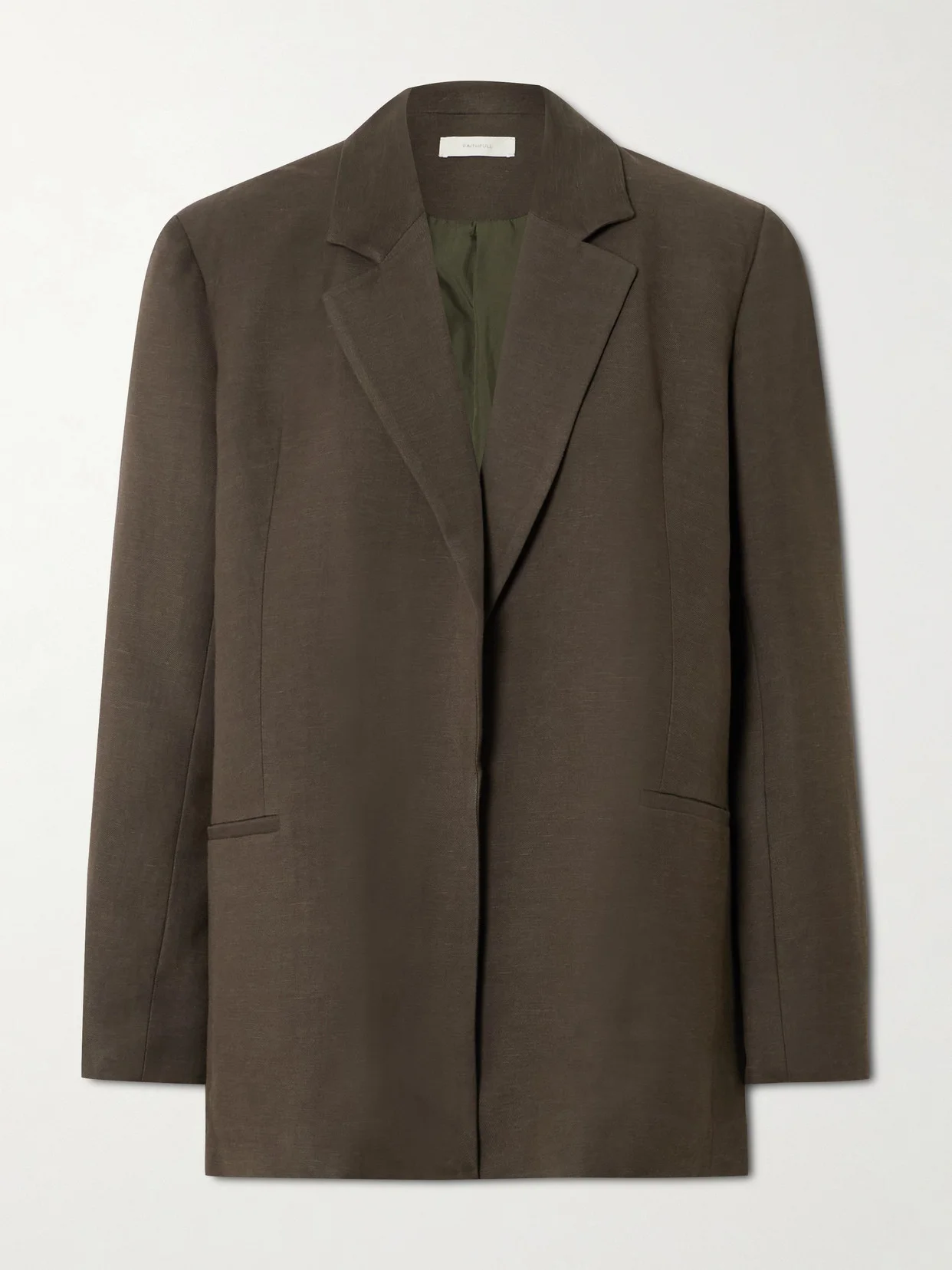 Felix Oversized Woven Blazer - 1