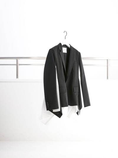 sacai Suiting x Cotton Poplin Jacket outlook