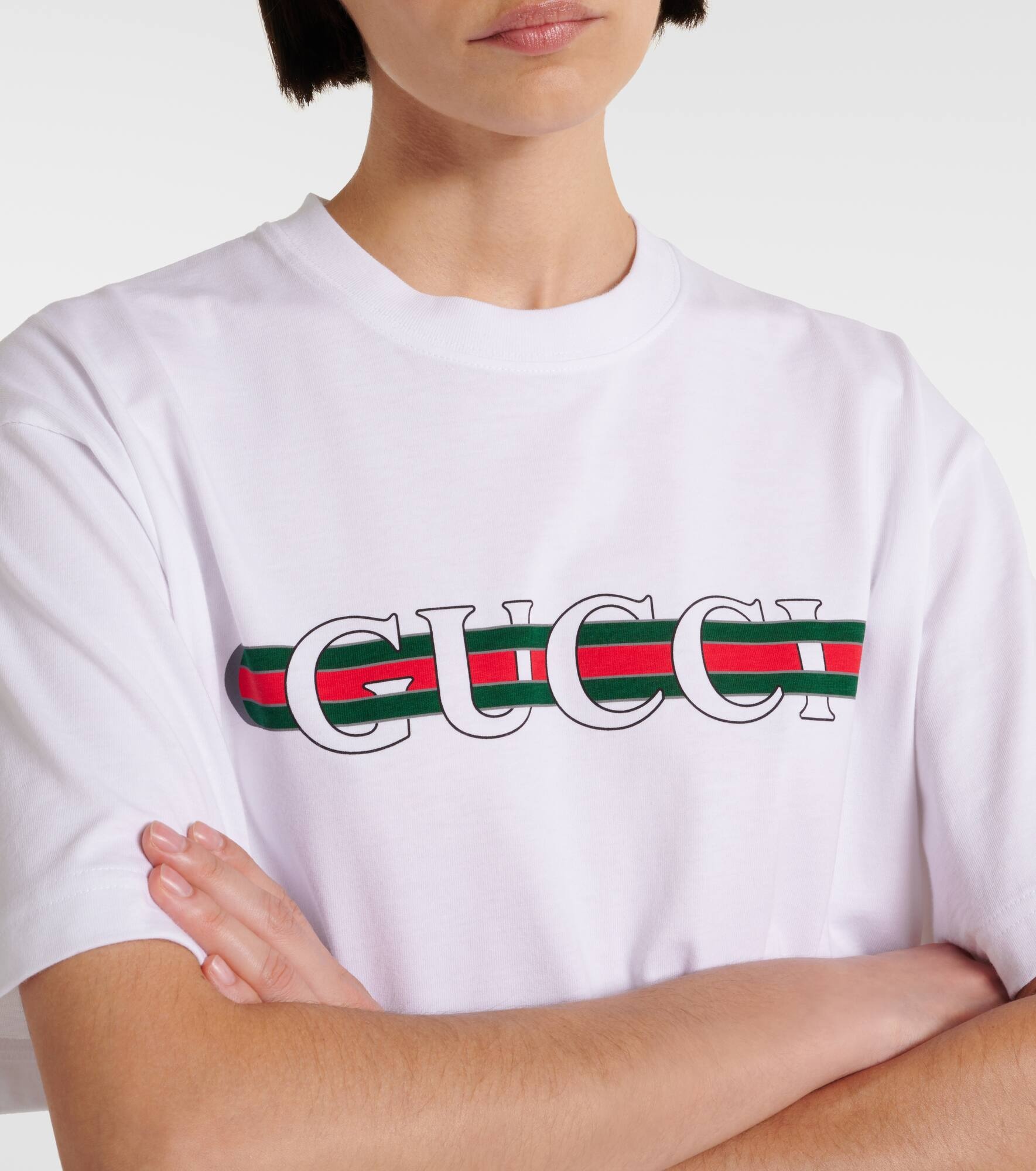 Logo cotton jersey T-shirt - 4