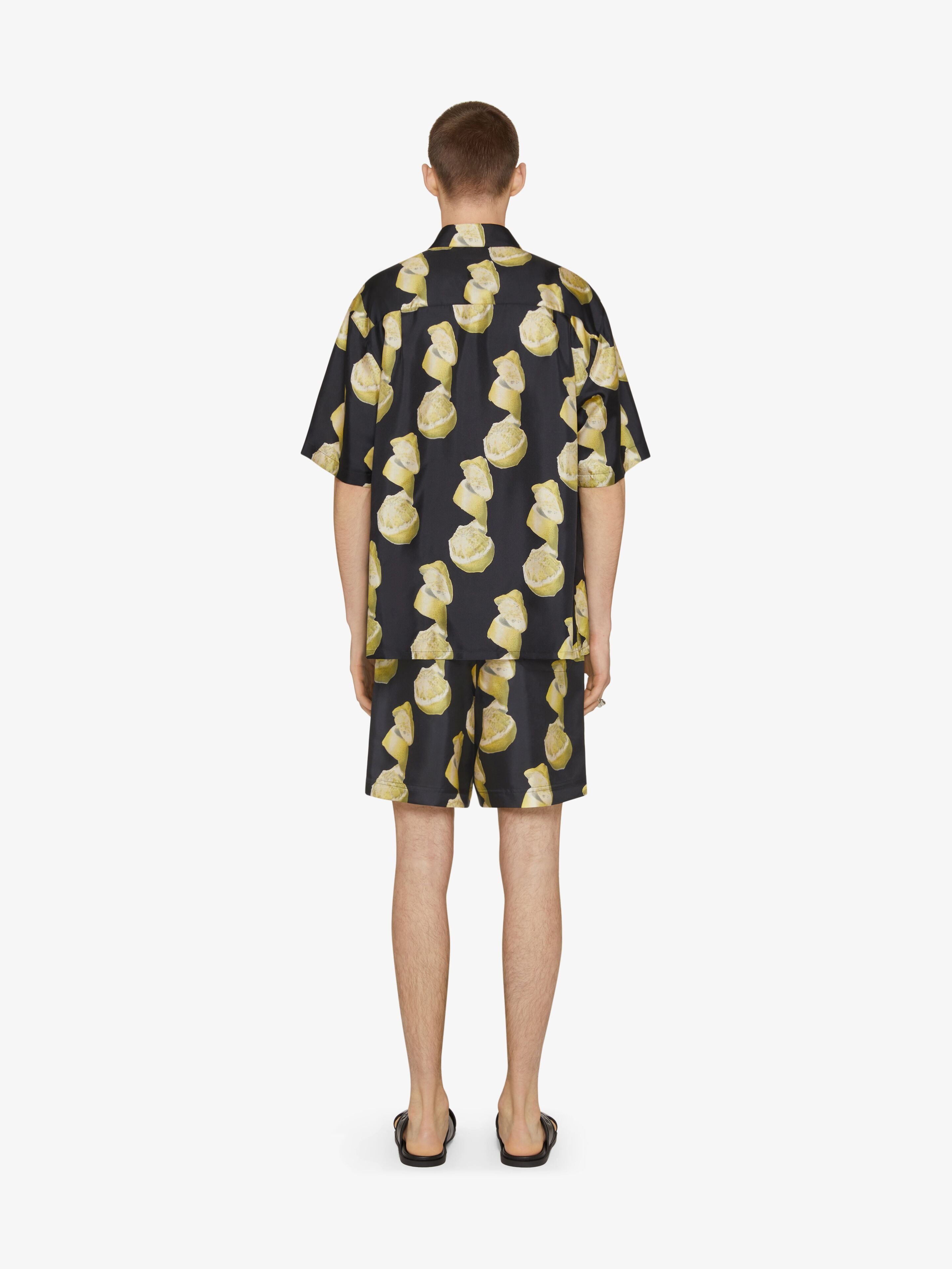 HAWAIIAN SHIRT IN PRINTED SILK - 4