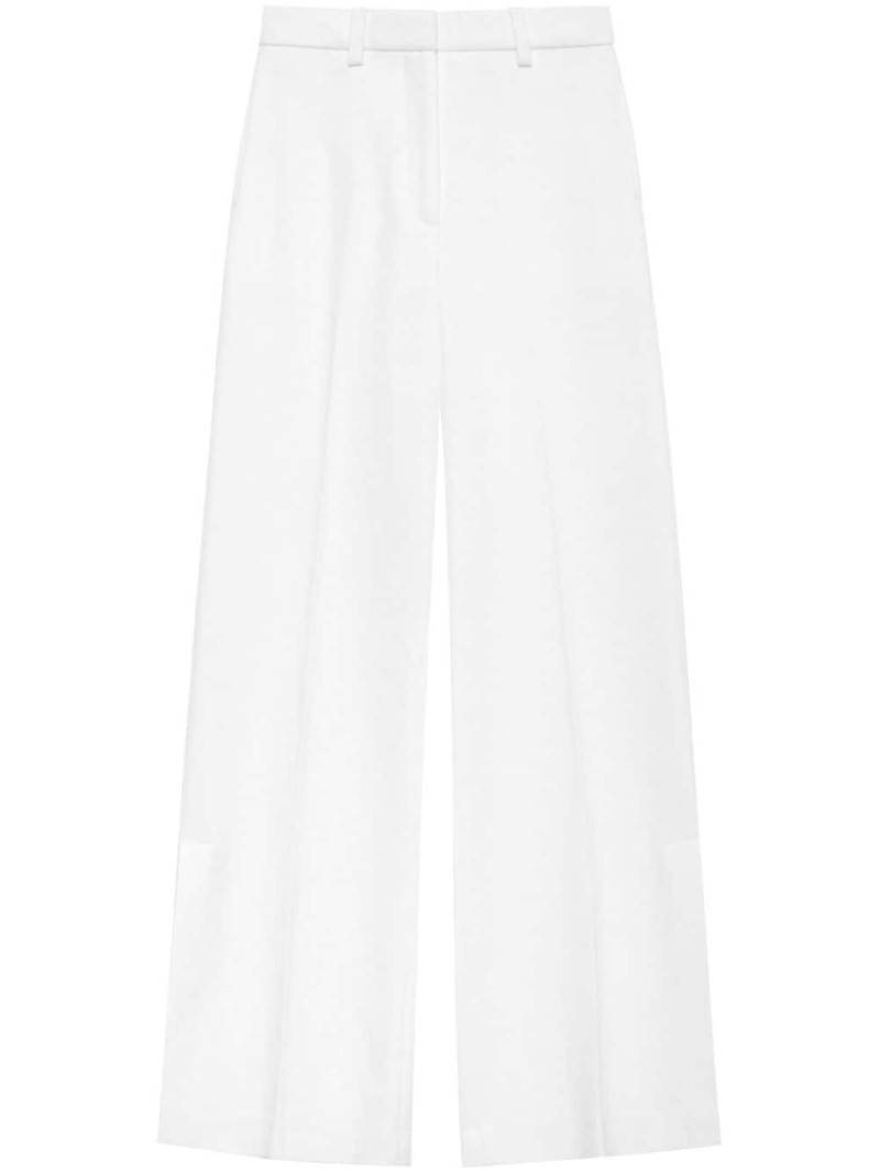 Lyra pressed-crease tailored trousers 1