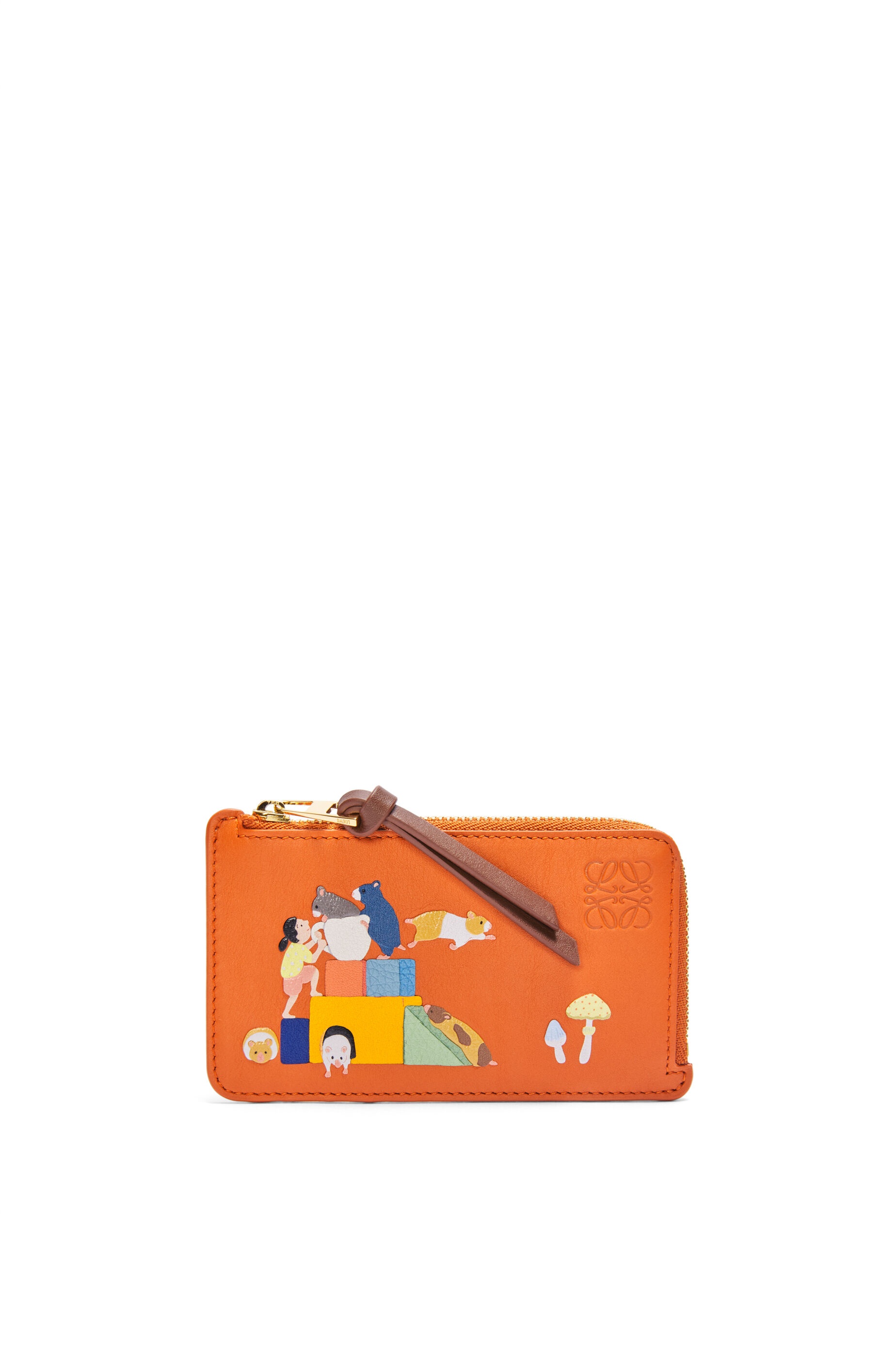 Loewe Hamster coin cardholder in nappa calfskin | loewe