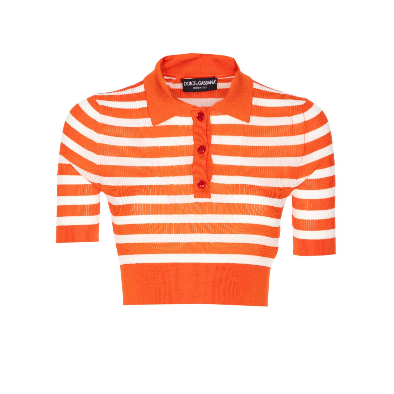 Dolce&Gabbana Women Striped Polo - 4