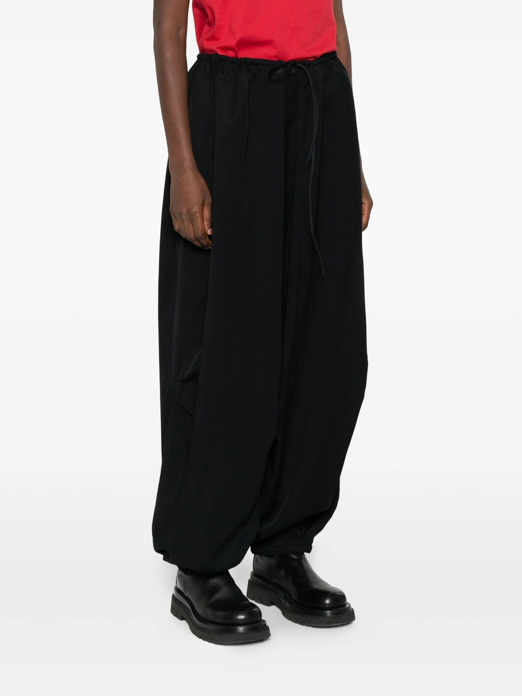 Y-3 Drawstring Elasticated Track Pants - 5
