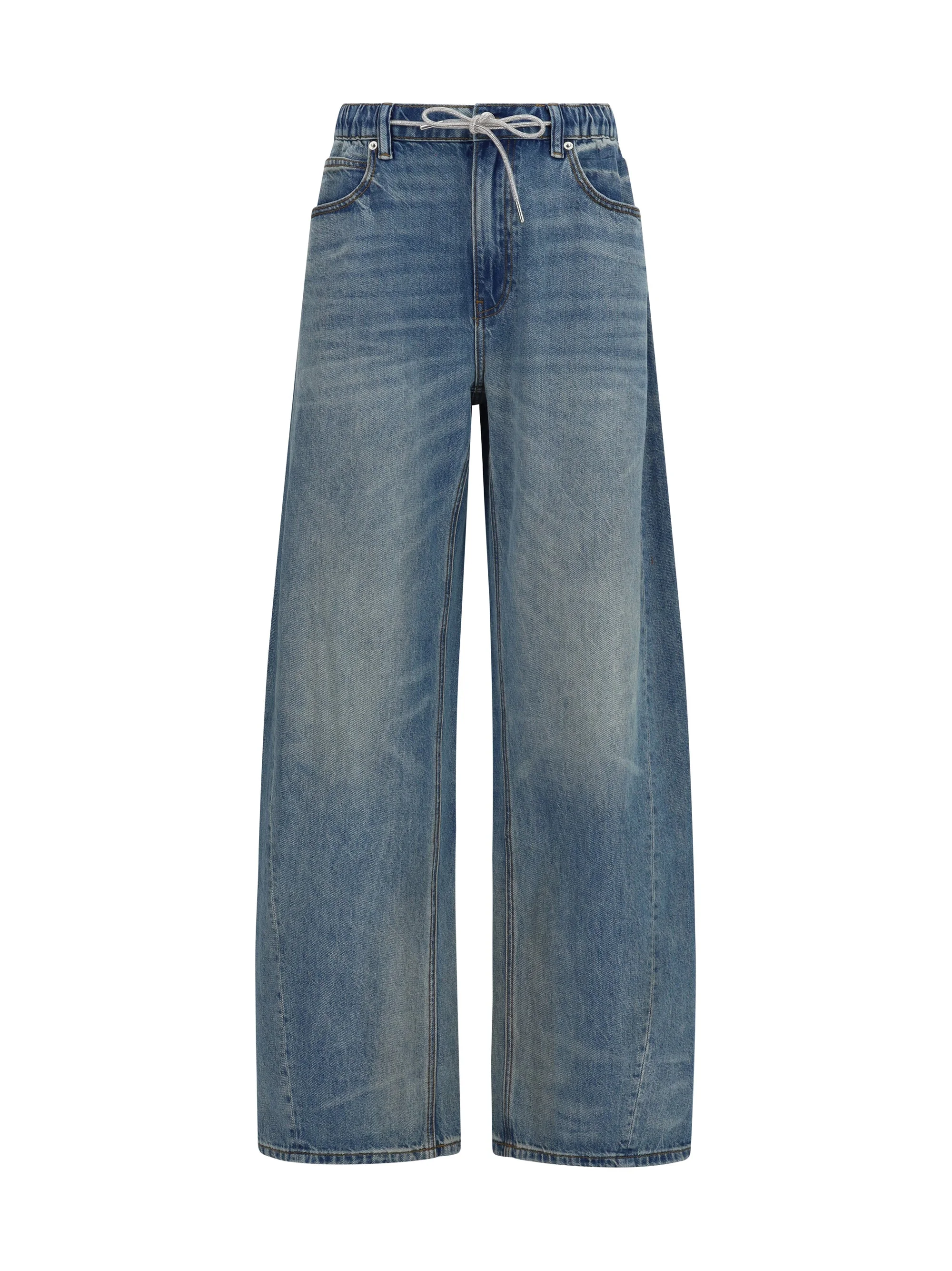 Alexander Wang Women Wide-Leg Denim Jeans - 1