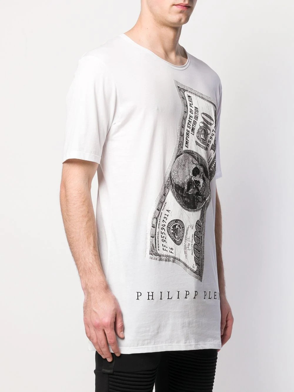 Dollar bill print T-shirt - 3