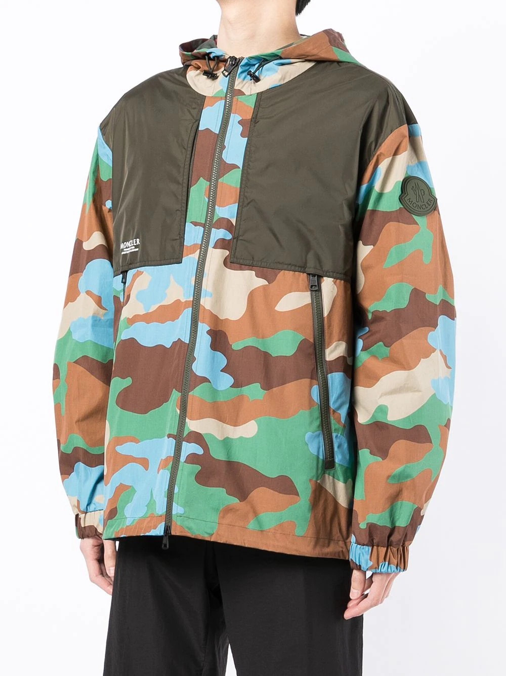 Kounde camouflage windbreaker jacket - 3