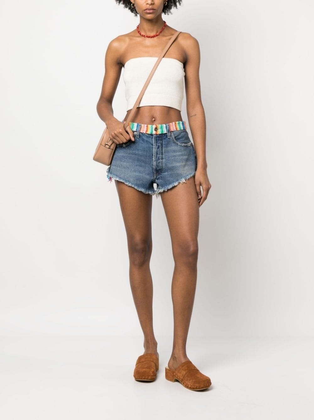Over The Rainbow denim shorts - 2