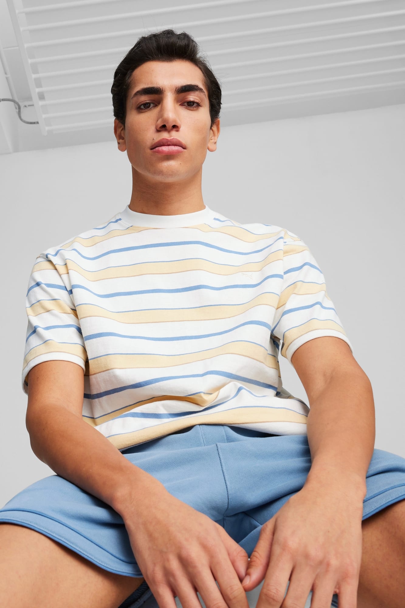 MMQ Striped Men's Tee - 3