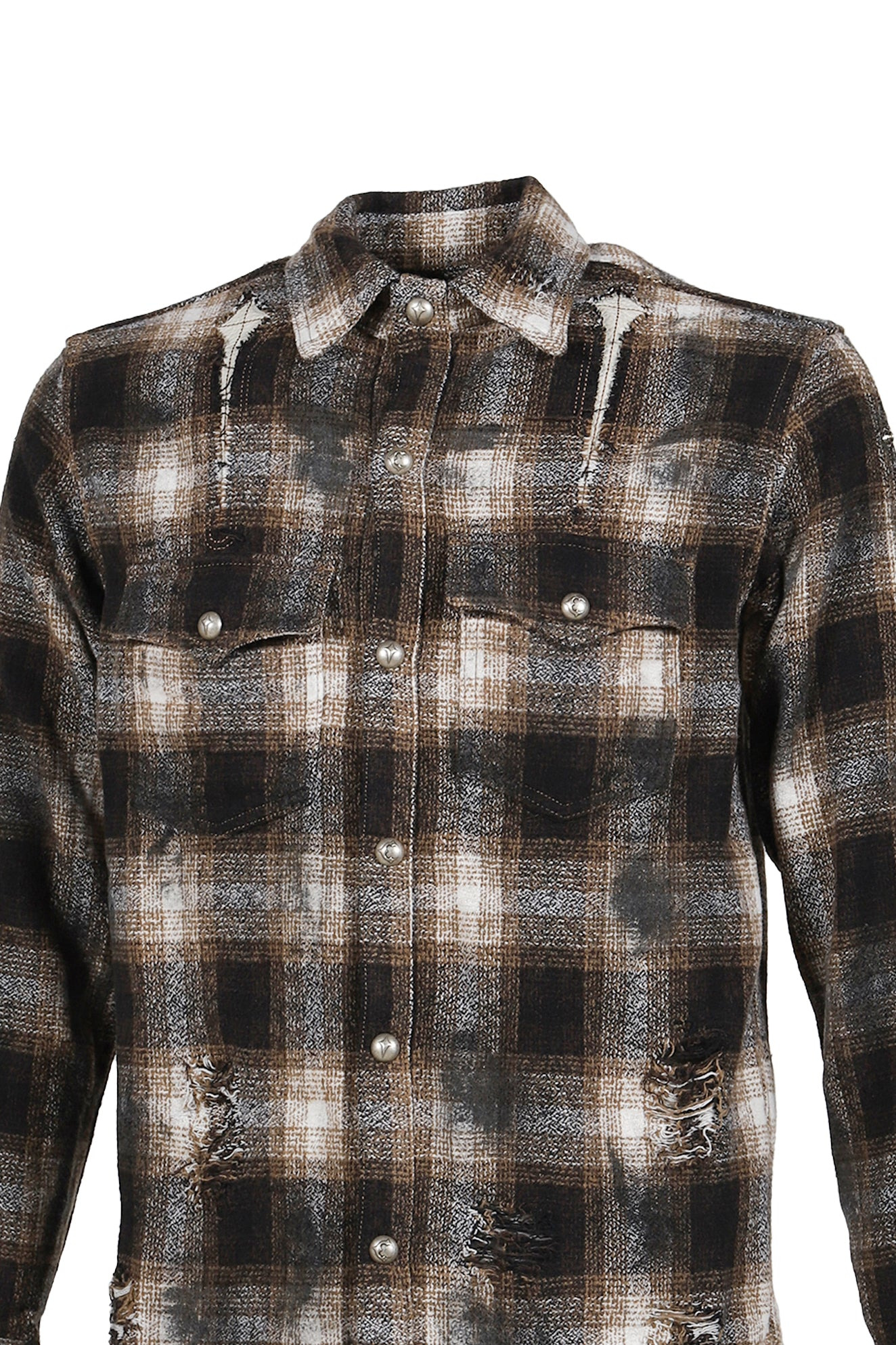ANGELS DAMAGED SHIRT / BRW - 4