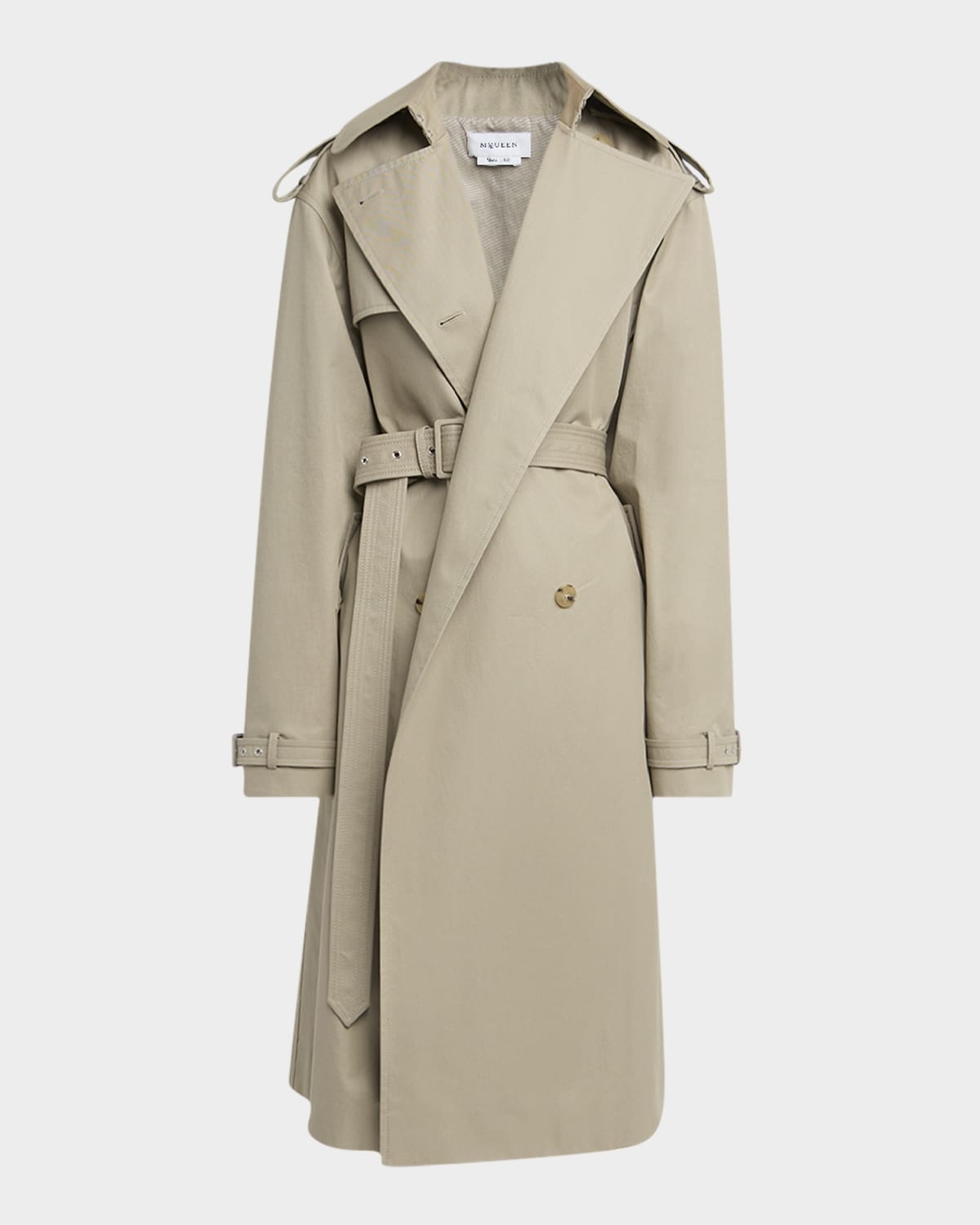 Belted Trench Coat - 1