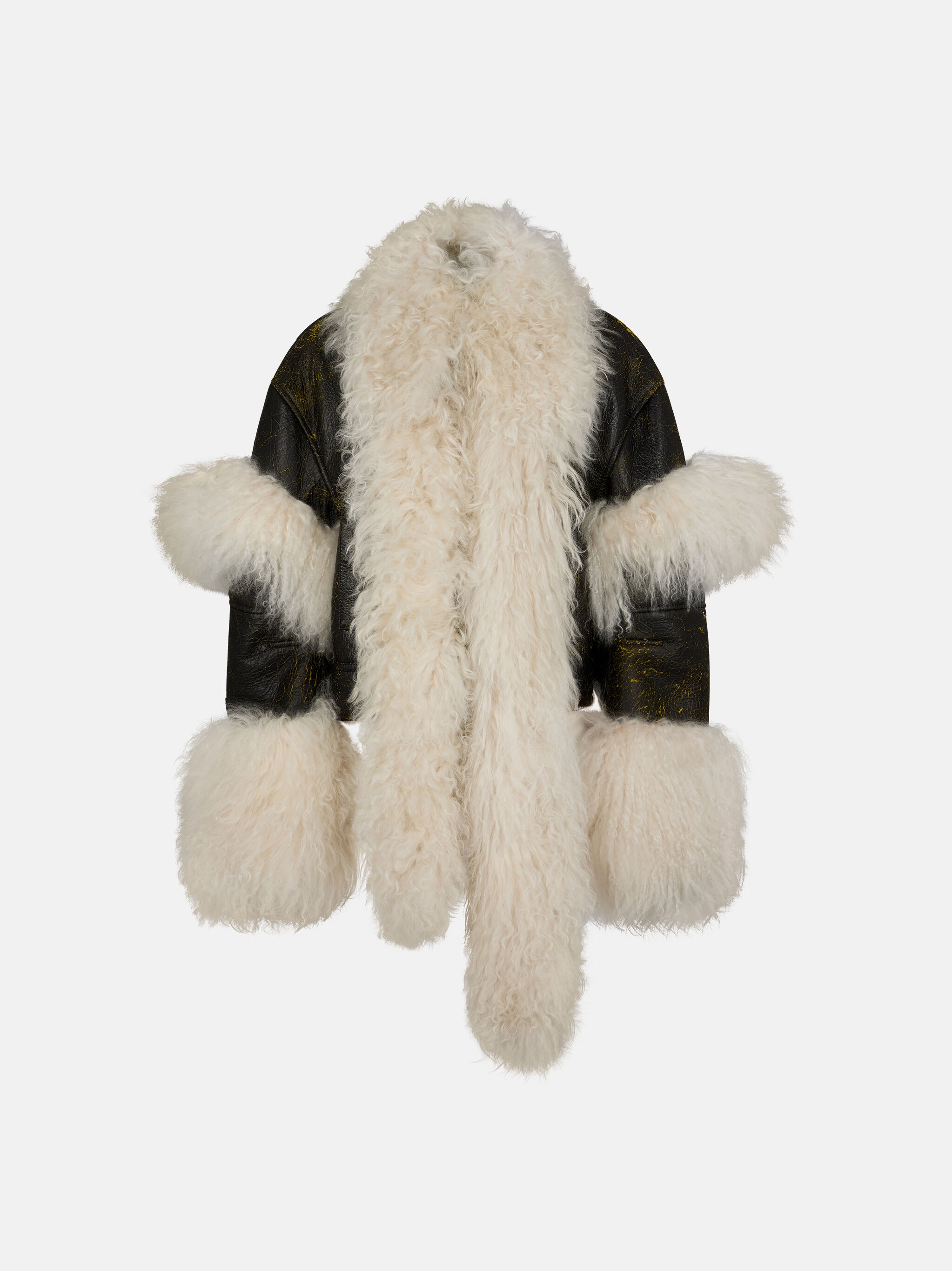 ''NOELLE'' BLACK AND YELLOW BOMBER - 1