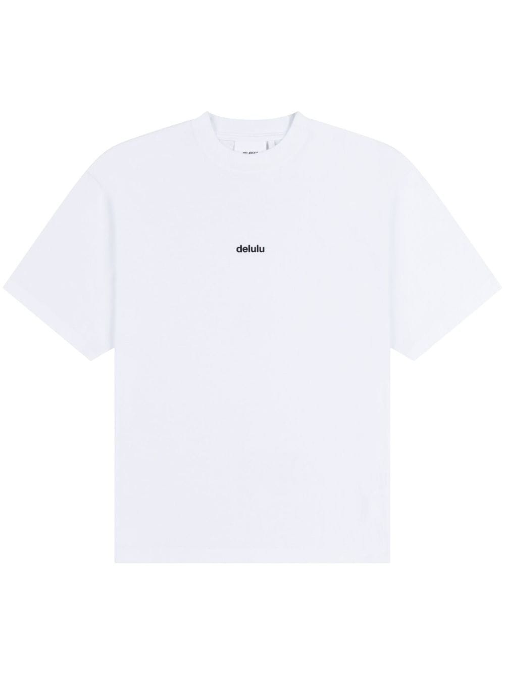 Delulu distressed T-shirt - 1
